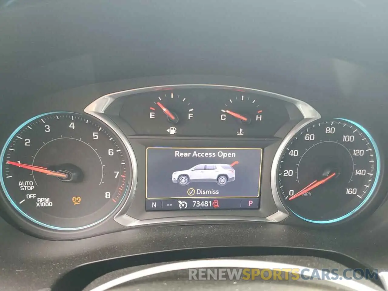 9 fotografías del automóvil dañado 1GNERGKW6LJ171721 CHEVROLET TRAVERSE 2020