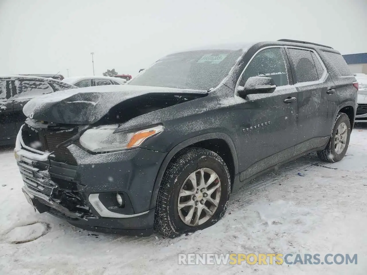 1 fotografías del automóvil dañado 1GNERGKW7LJ176717 CHEVROLET TRAVERSE 2020