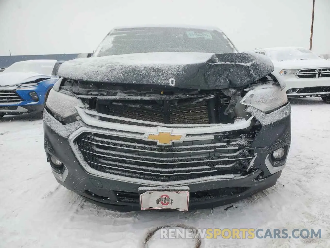 5 fotografías del automóvil dañado 1GNERGKW7LJ176717 CHEVROLET TRAVERSE 2020