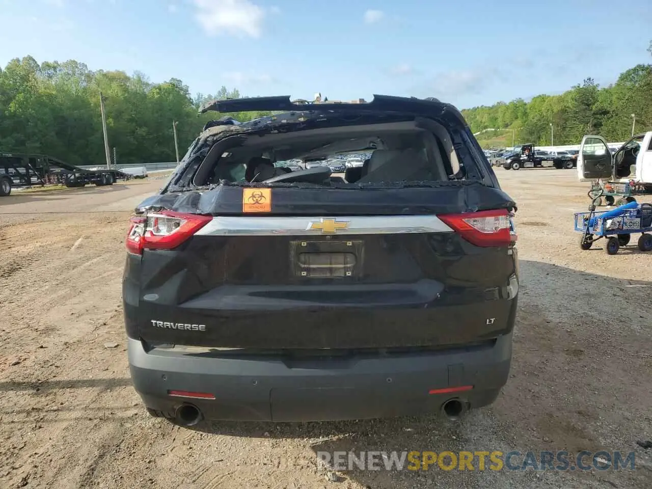 6 fotografías del automóvil dañado 1GNERGKW8LJ121807 CHEVROLET TRAVERSE 2020