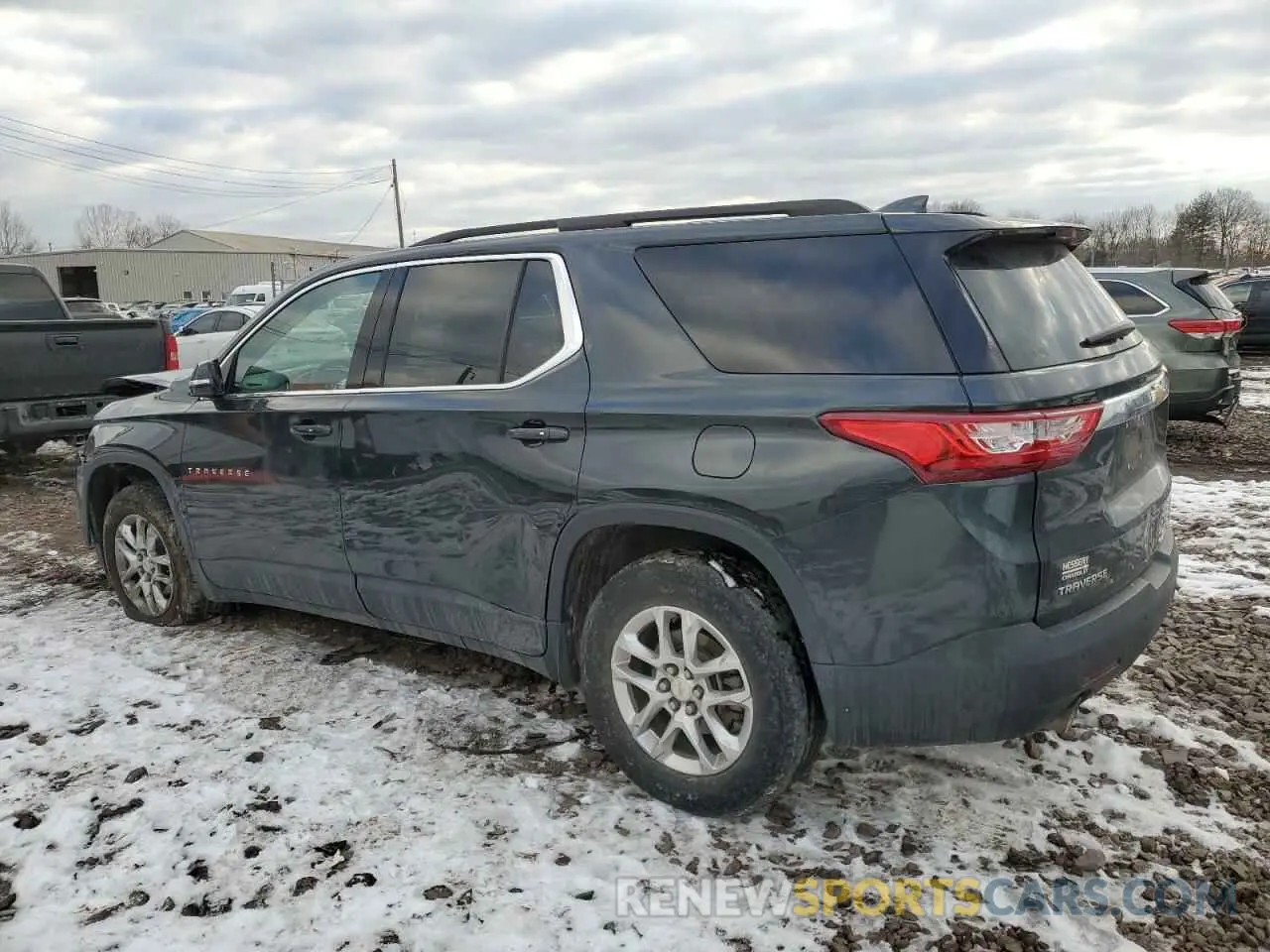 2 fotografías del automóvil dañado 1GNERGKW8LJ200474 CHEVROLET TRAVERSE 2020