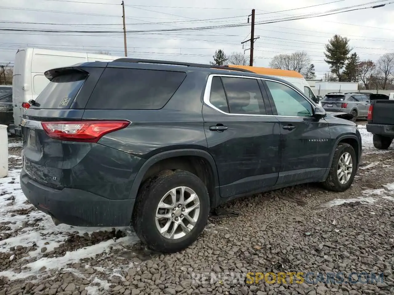 3 fotografías del automóvil dañado 1GNERGKW8LJ200474 CHEVROLET TRAVERSE 2020