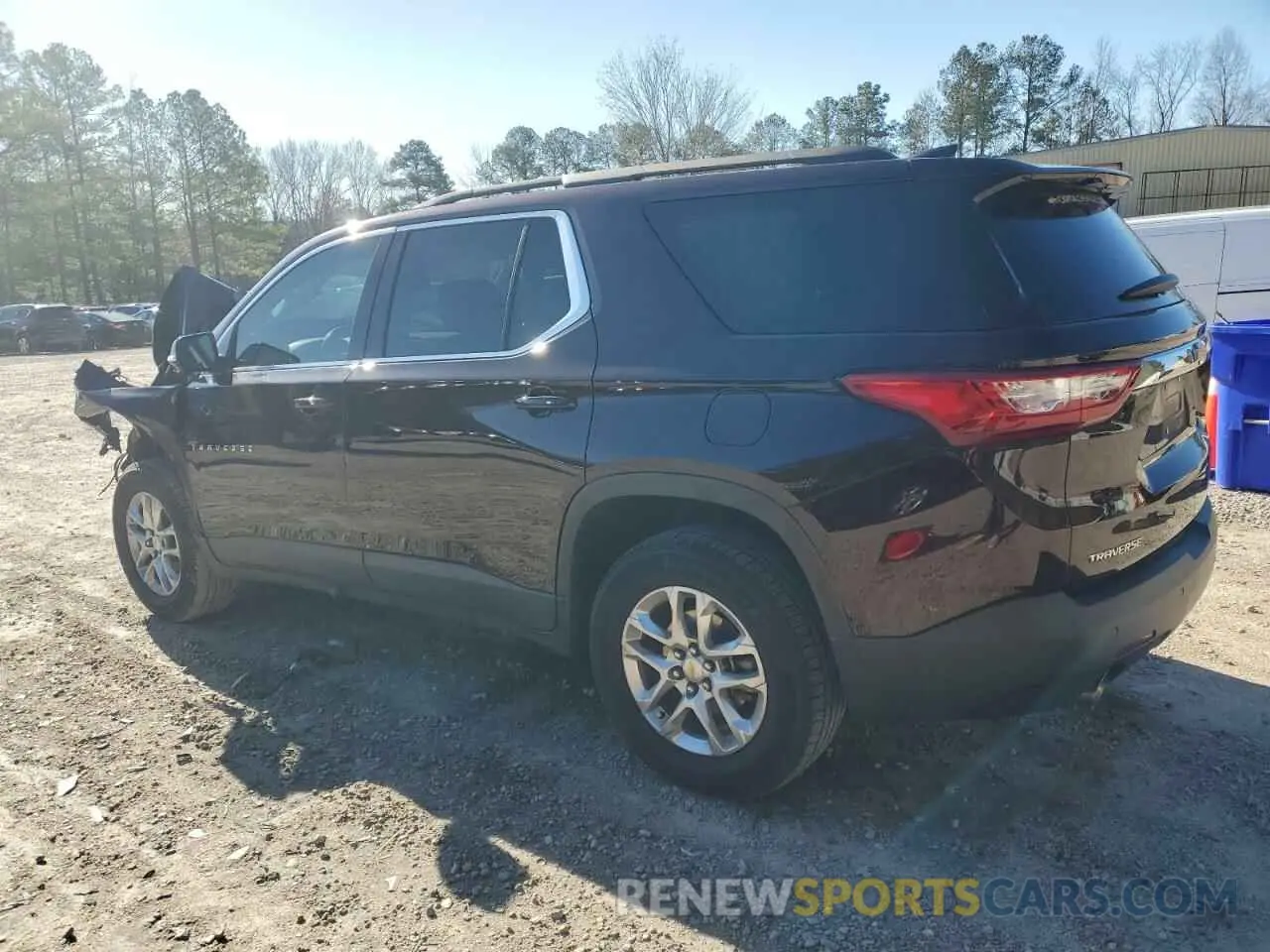 2 fotografías del automóvil dañado 1GNERGKW8LJ211586 CHEVROLET TRAVERSE 2020