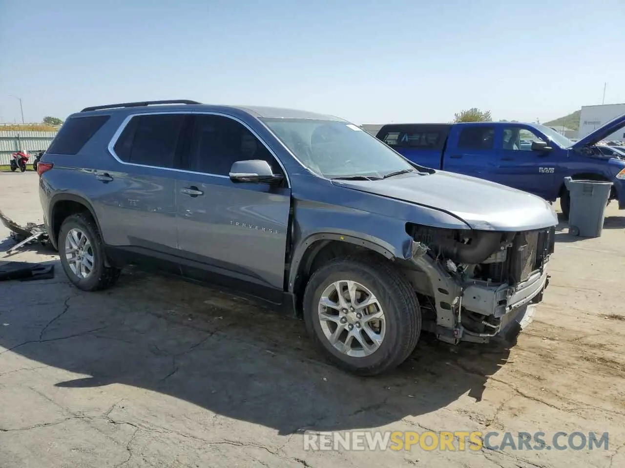 4 fotografías del automóvil dañado 1GNERGKW8LJ282450 CHEVROLET TRAVERSE 2020