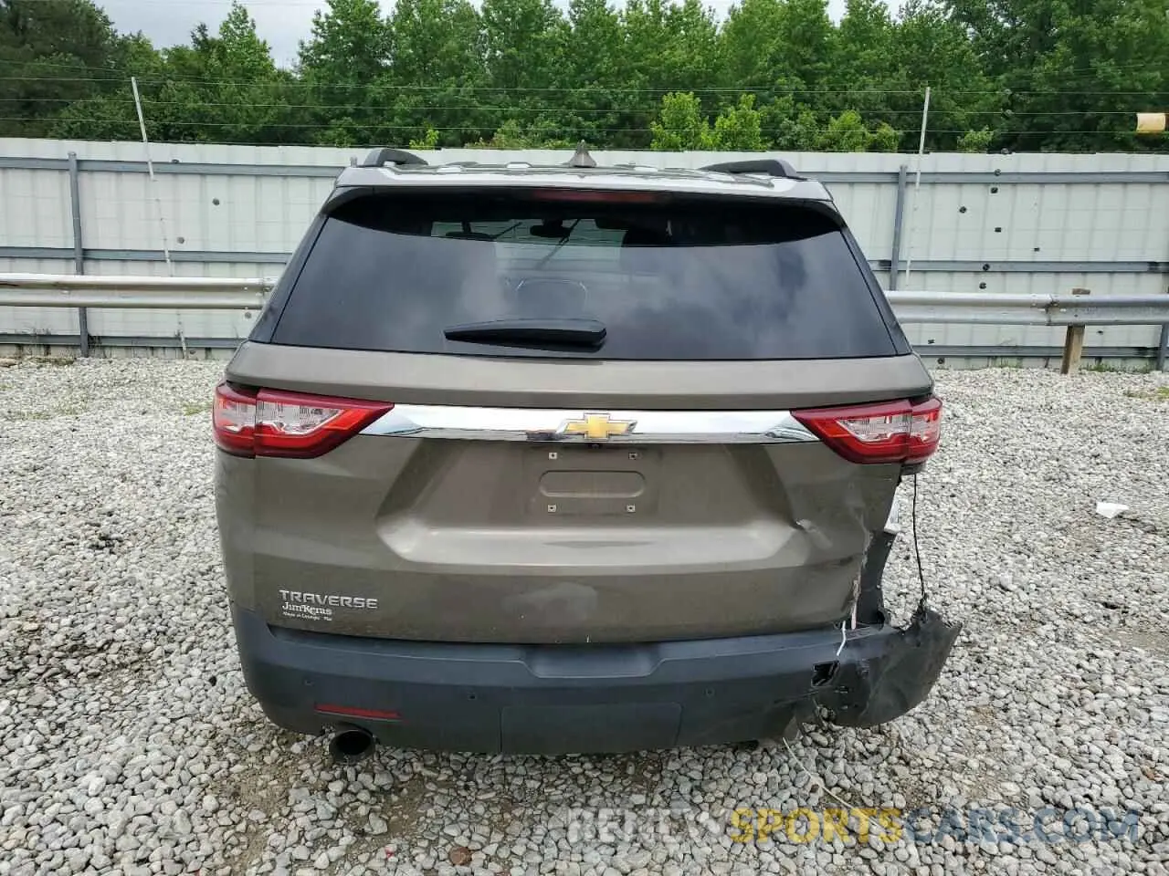 6 fotografías del automóvil dañado 1GNERGKW9LJ125879 CHEVROLET TRAVERSE 2020