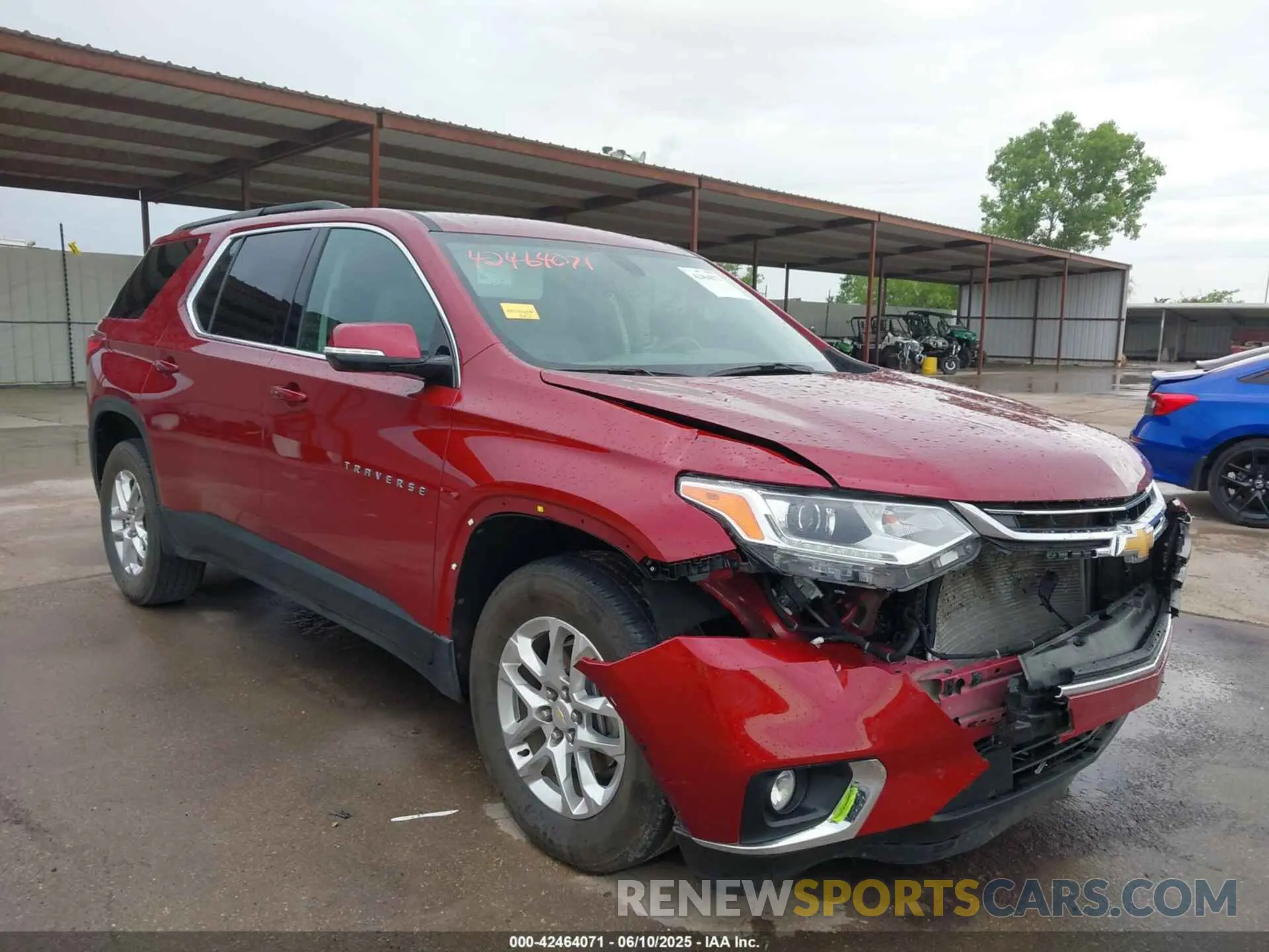1 fotografías del automóvil dañado 1GNERGKW9LJ185466 CHEVROLET TRAVERSE 2020