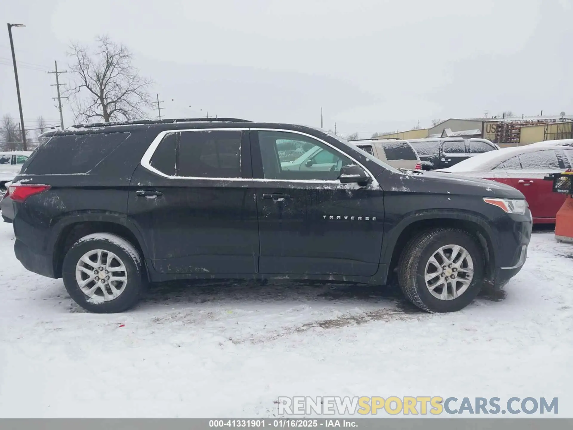13 fotografías del automóvil dañado 1GNERGKWXLJ222332 CHEVROLET TRAVERSE 2020