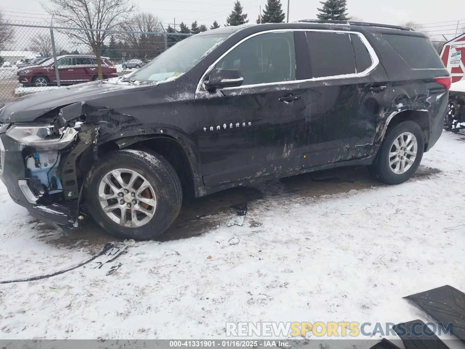 6 fotografías del automóvil dañado 1GNERGKWXLJ222332 CHEVROLET TRAVERSE 2020