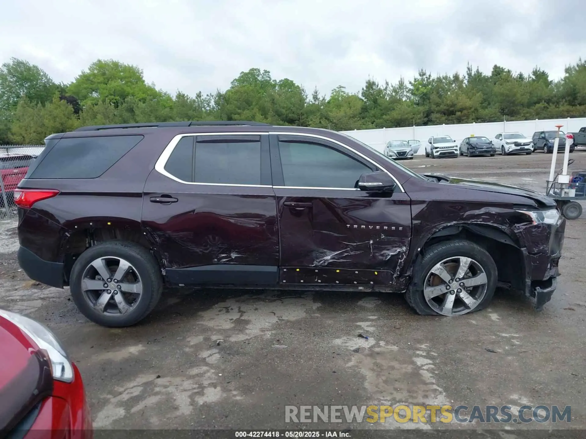 14 fotografías del automóvil dañado 1GNERHKW0LJ102707 CHEVROLET TRAVERSE 2020