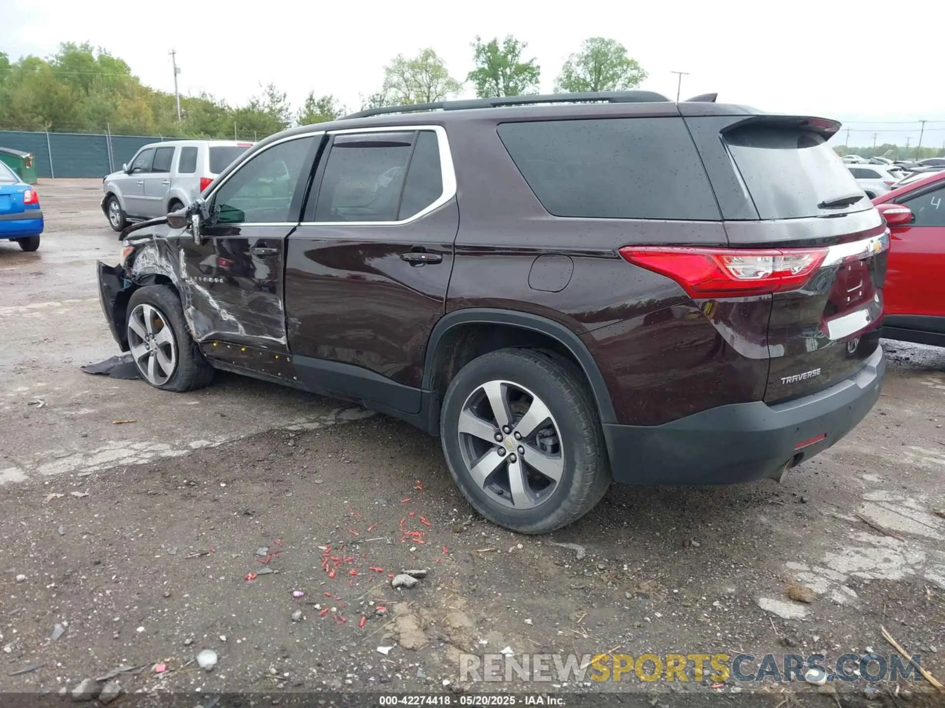 3 fotografías del automóvil dañado 1GNERHKW0LJ102707 CHEVROLET TRAVERSE 2020