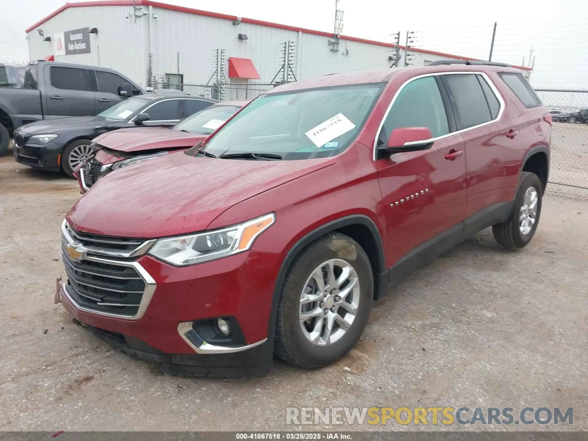 2 fotografías del automóvil dañado 1GNERHKW0LJ264997 CHEVROLET TRAVERSE 2020