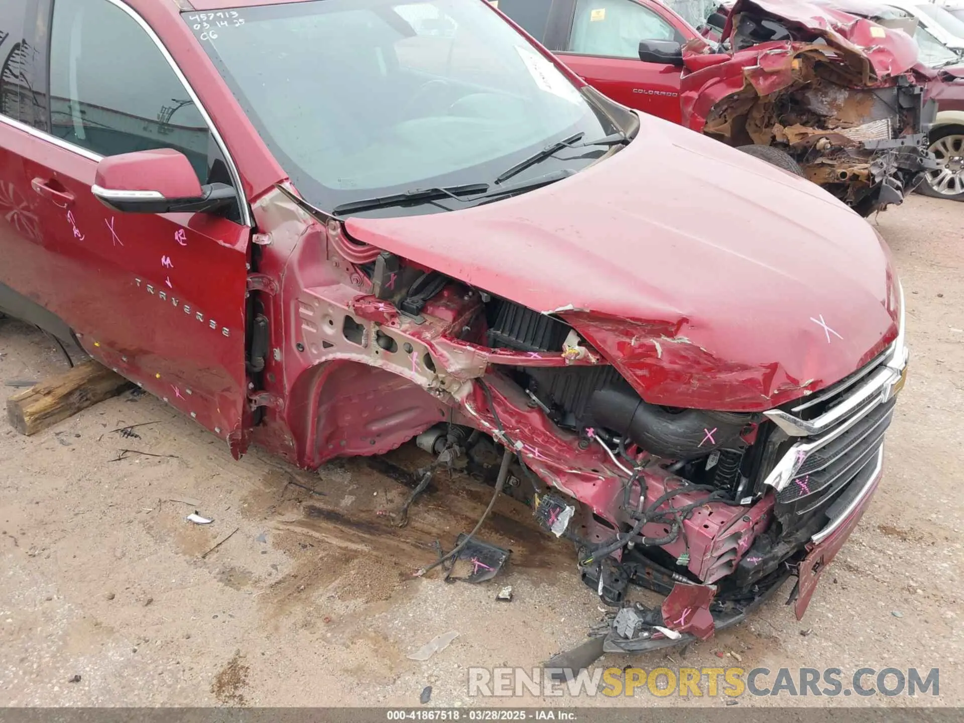 6 fotografías del automóvil dañado 1GNERHKW0LJ264997 CHEVROLET TRAVERSE 2020