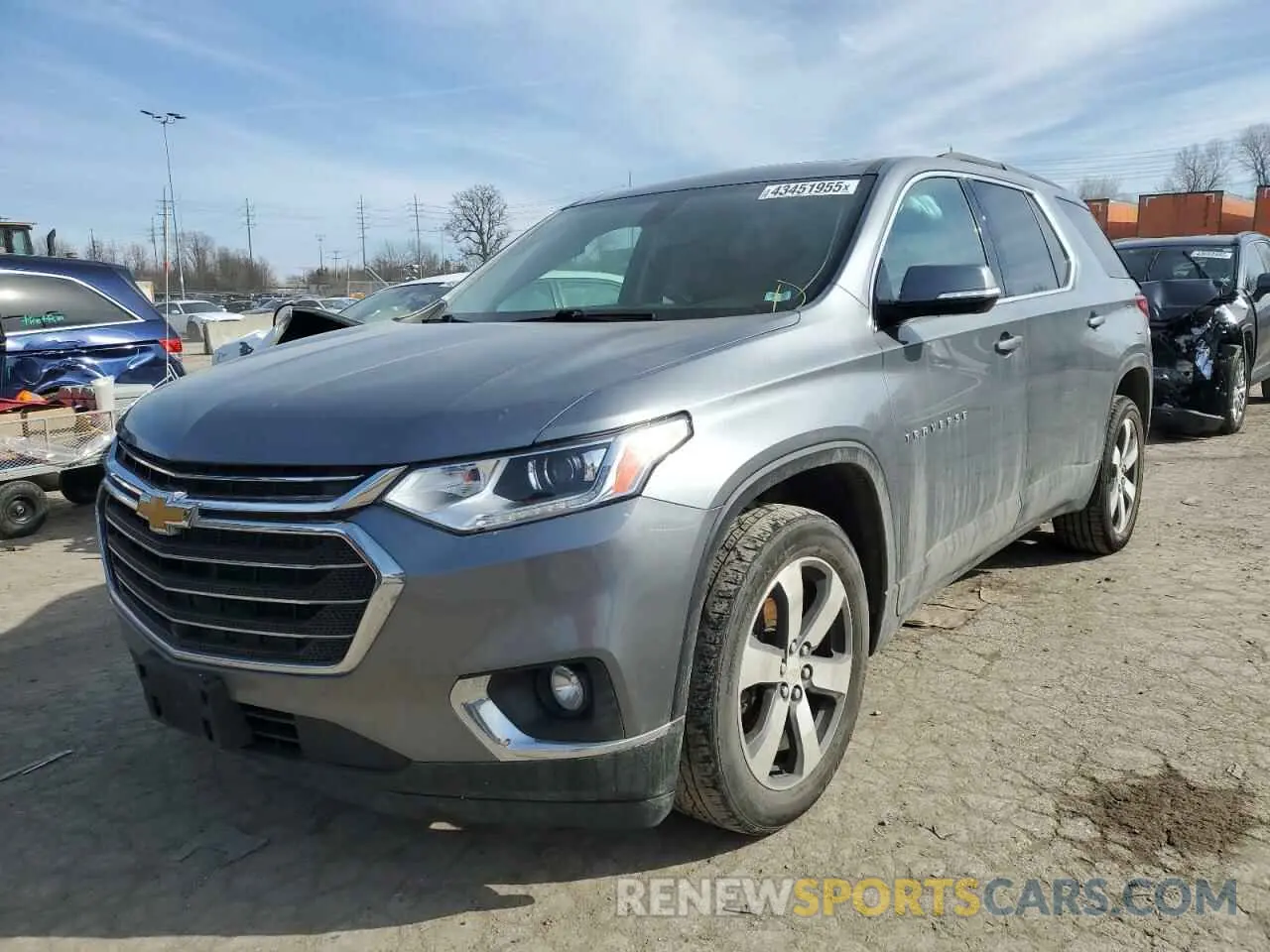 1 fotografías del automóvil dañado 1GNERHKW1LJ255127 CHEVROLET TRAVERSE 2020