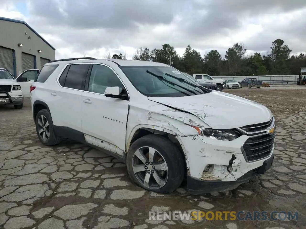 4 fotografías del automóvil dañado 1GNERHKW3LJ143607 CHEVROLET TRAVERSE 2020