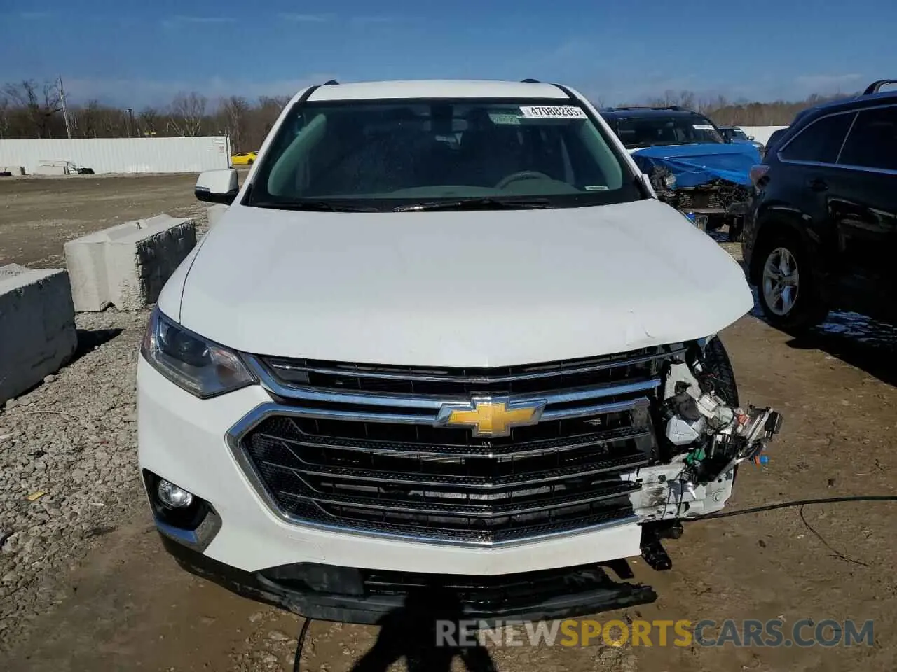 5 fotografías del automóvil dañado 1GNERHKW3LJ250107 CHEVROLET TRAVERSE 2020