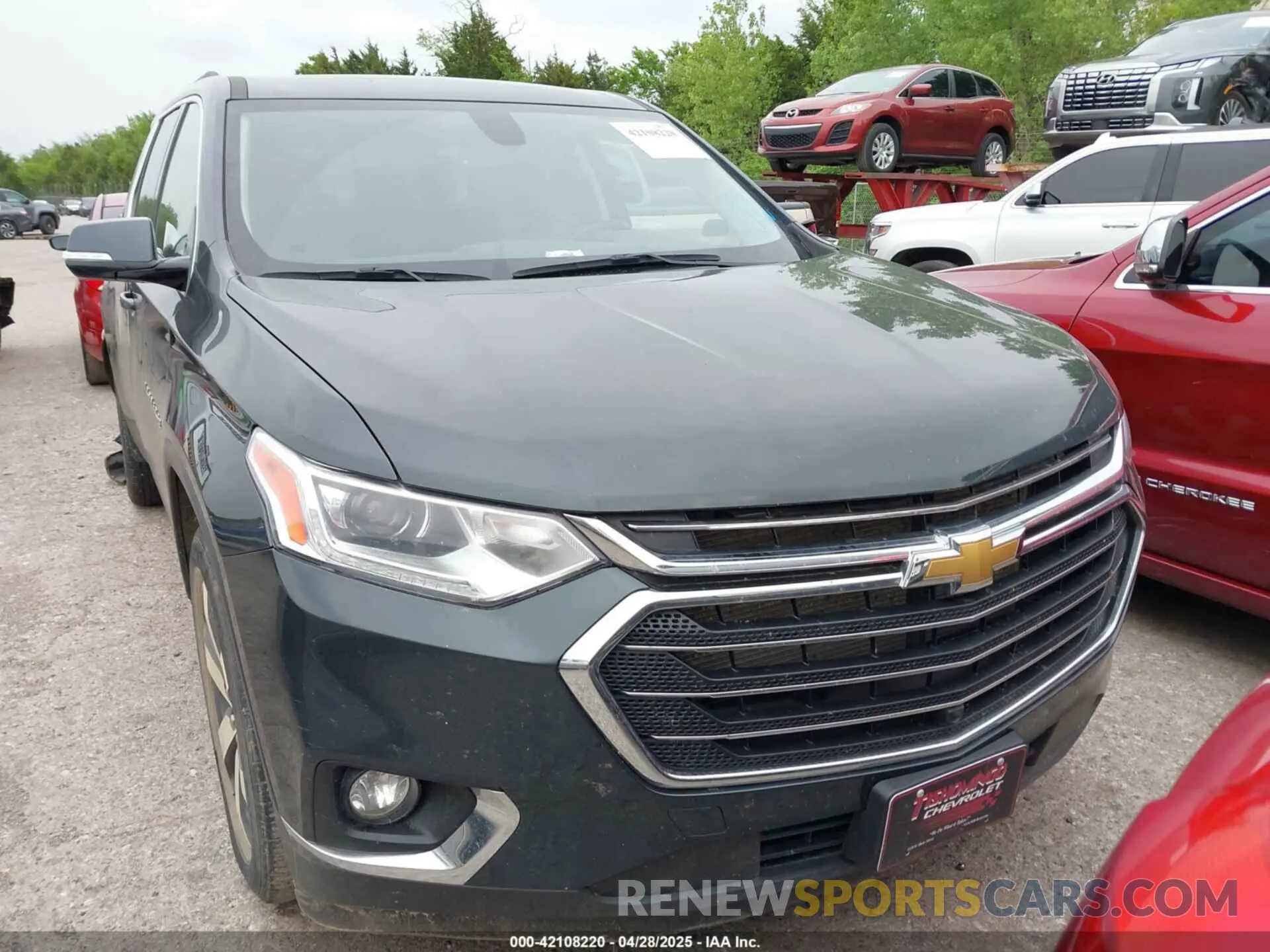 12 fotografías del automóvil dañado 1GNERHKW4LJ174137 CHEVROLET TRAVERSE 2020