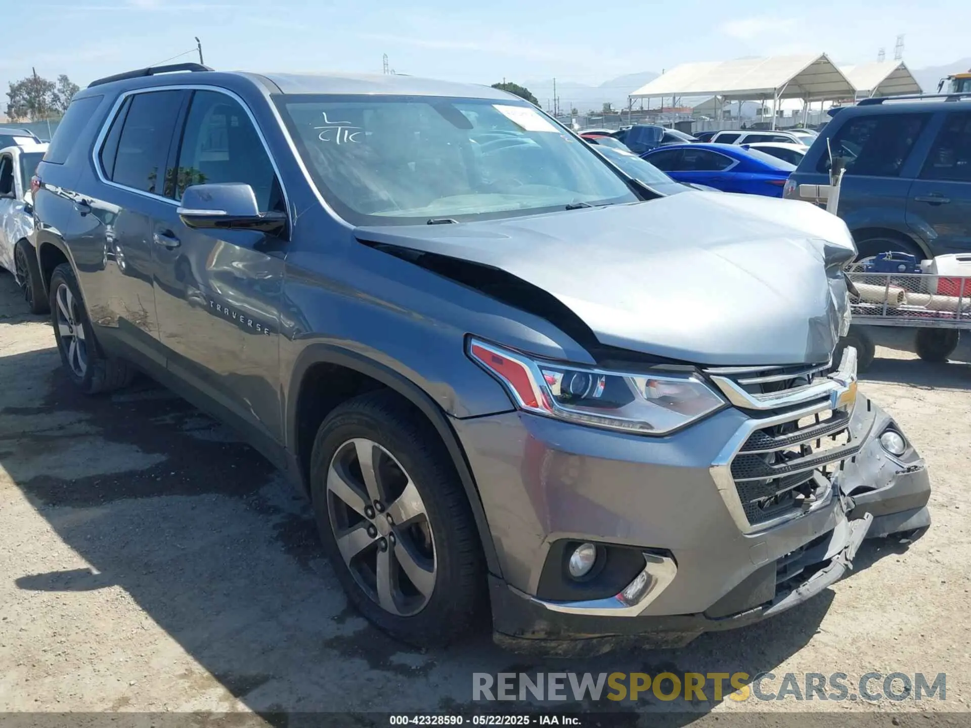 1 fotografías del automóvil dañado 1GNERHKW5LJ134942 CHEVROLET TRAVERSE 2020