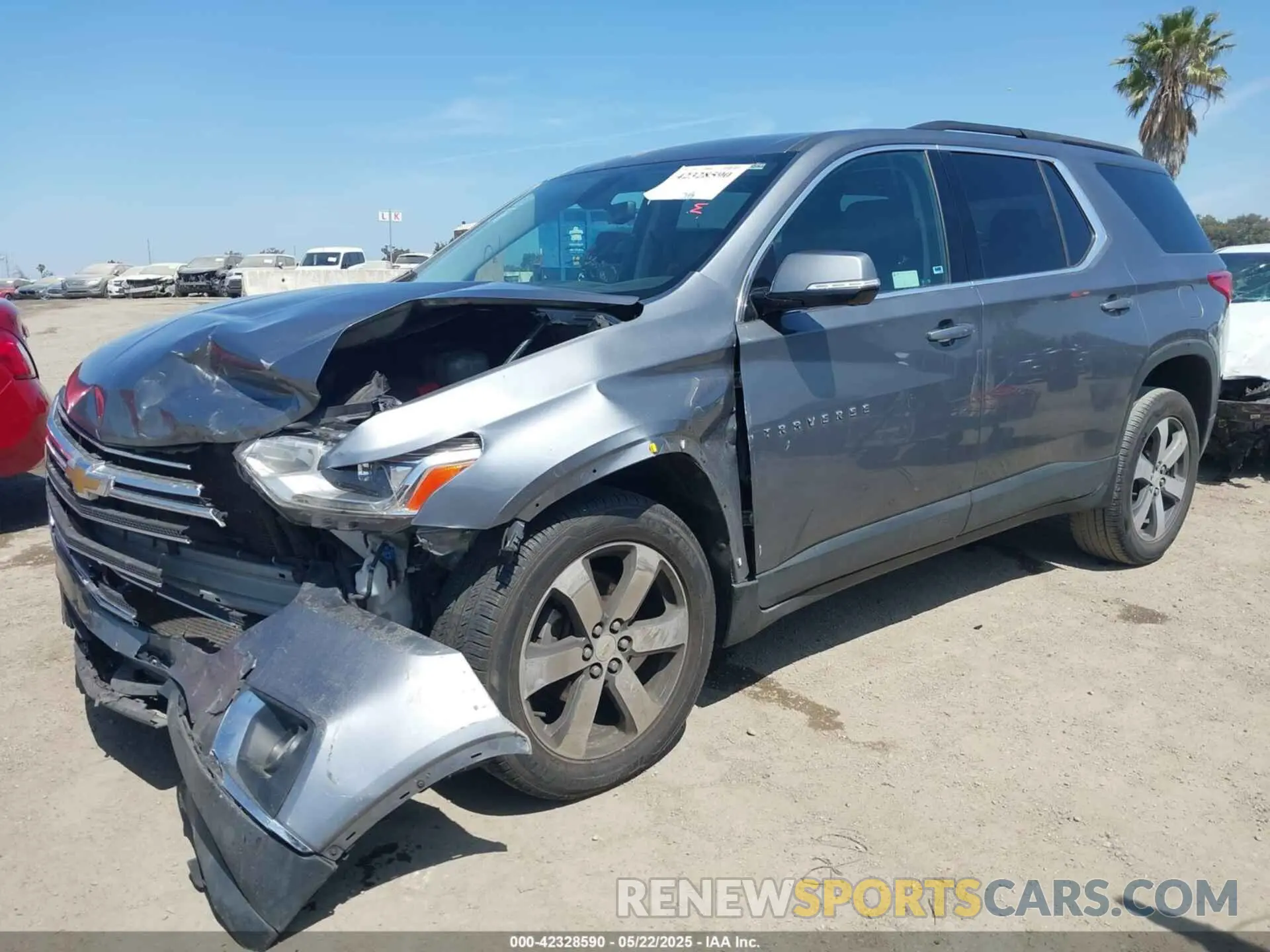 2 fotografías del automóvil dañado 1GNERHKW5LJ134942 CHEVROLET TRAVERSE 2020