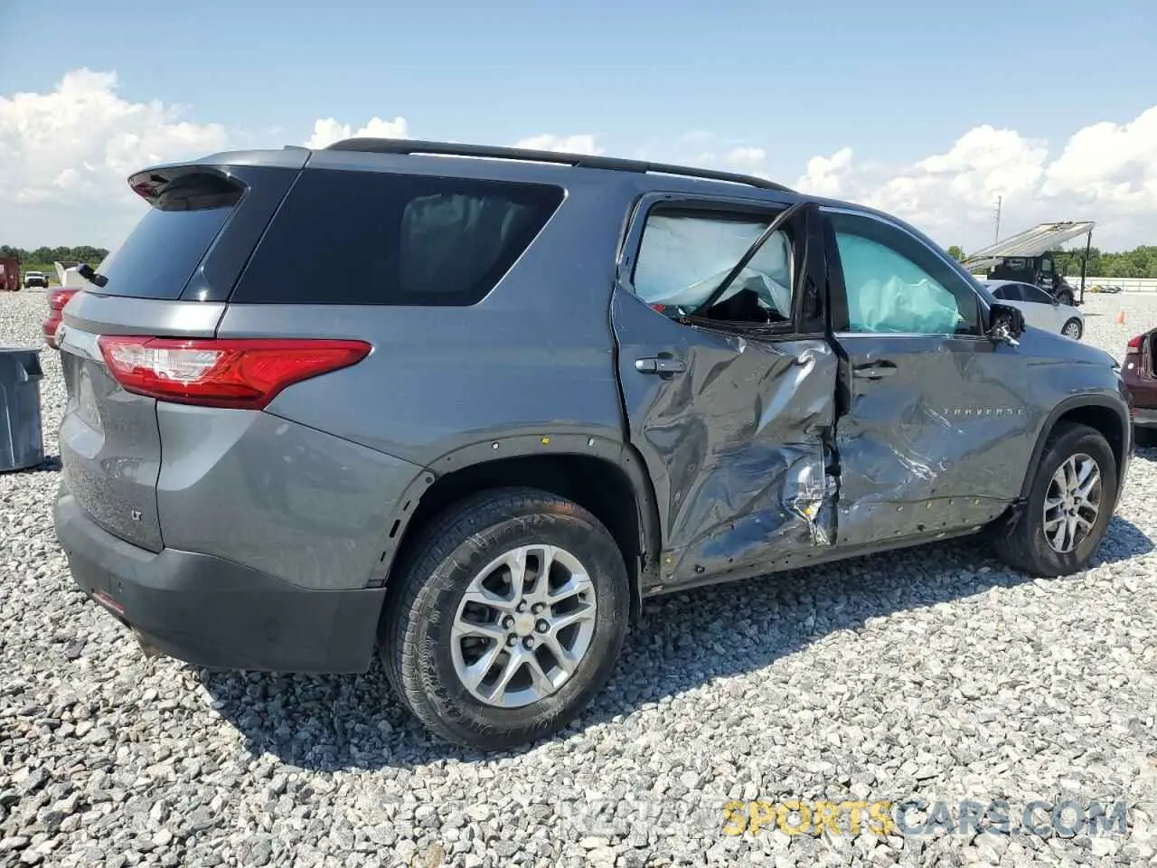 3 fotografías del automóvil dañado 1GNERHKW5LJ205217 CHEVROLET TRAVERSE 2020