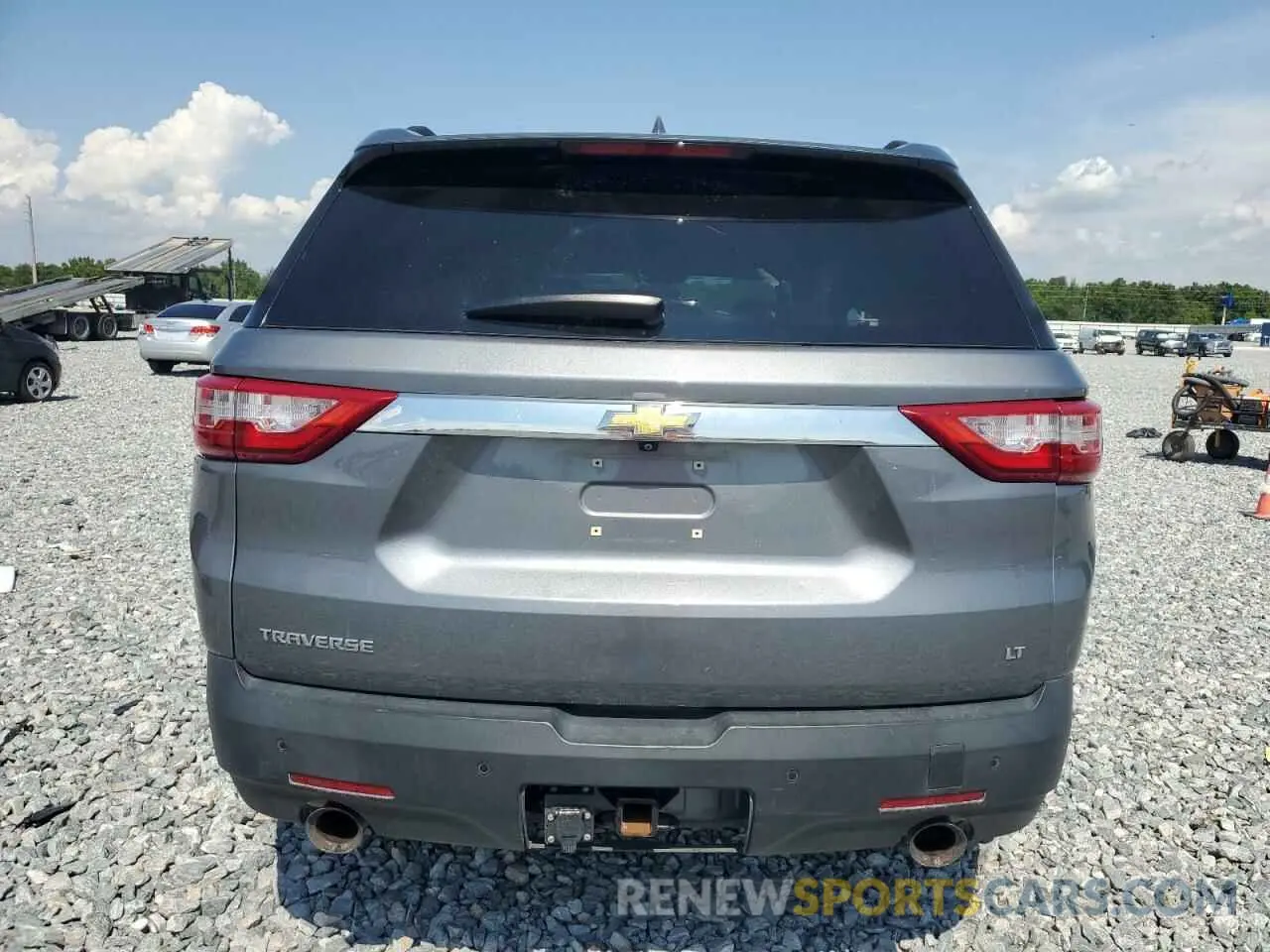 6 fotografías del automóvil dañado 1GNERHKW5LJ205217 CHEVROLET TRAVERSE 2020