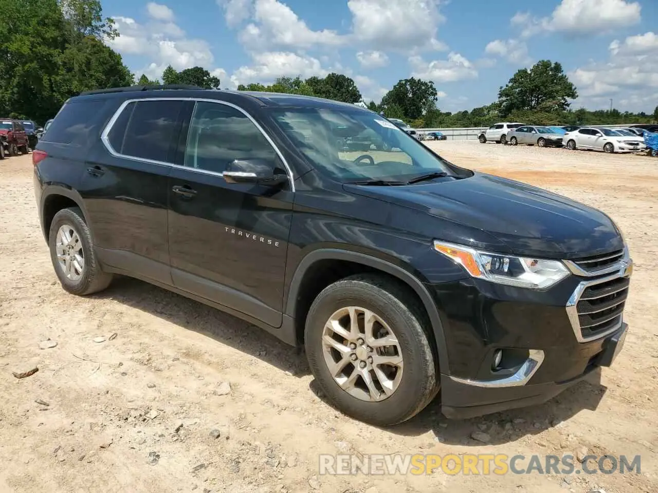 4 fotografías del automóvil dañado 1GNERHKW8LJ154036 CHEVROLET TRAVERSE 2020