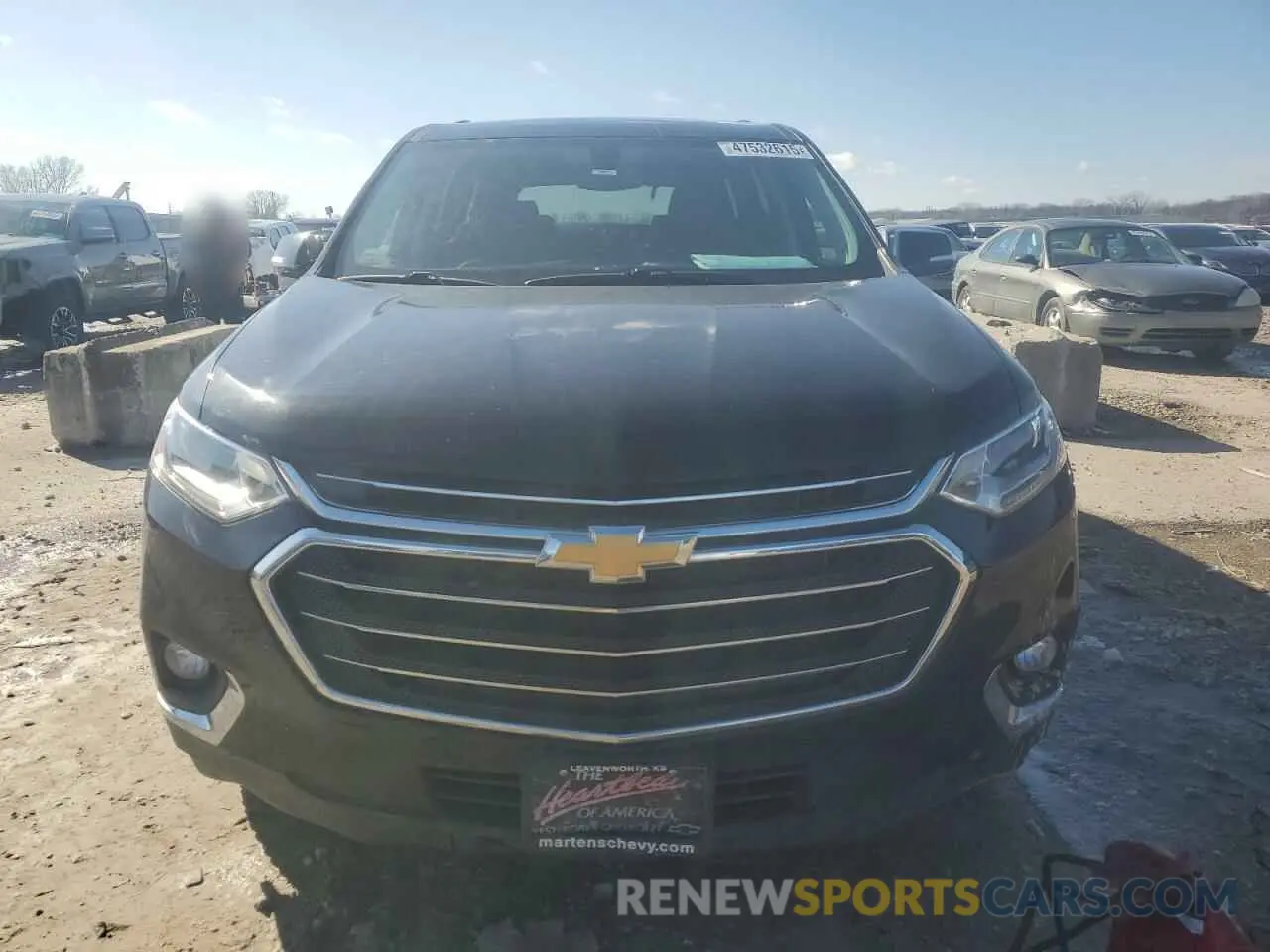 5 fotografías del automóvil dañado 1GNERHKW9LJ144051 CHEVROLET TRAVERSE 2020