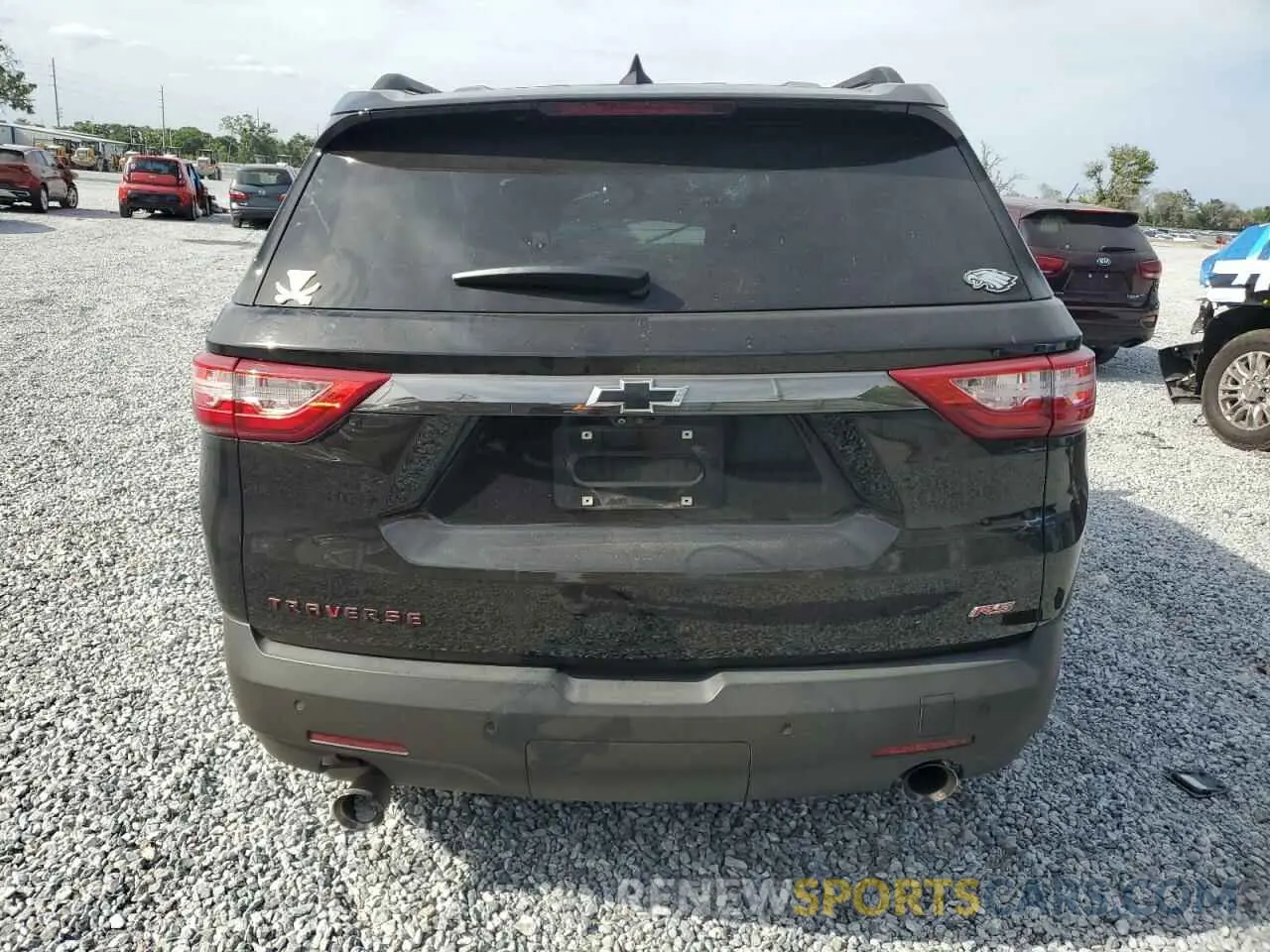 6 fotografías del automóvil dañado 1GNERJKW0LJ232784 CHEVROLET TRAVERSE 2020
