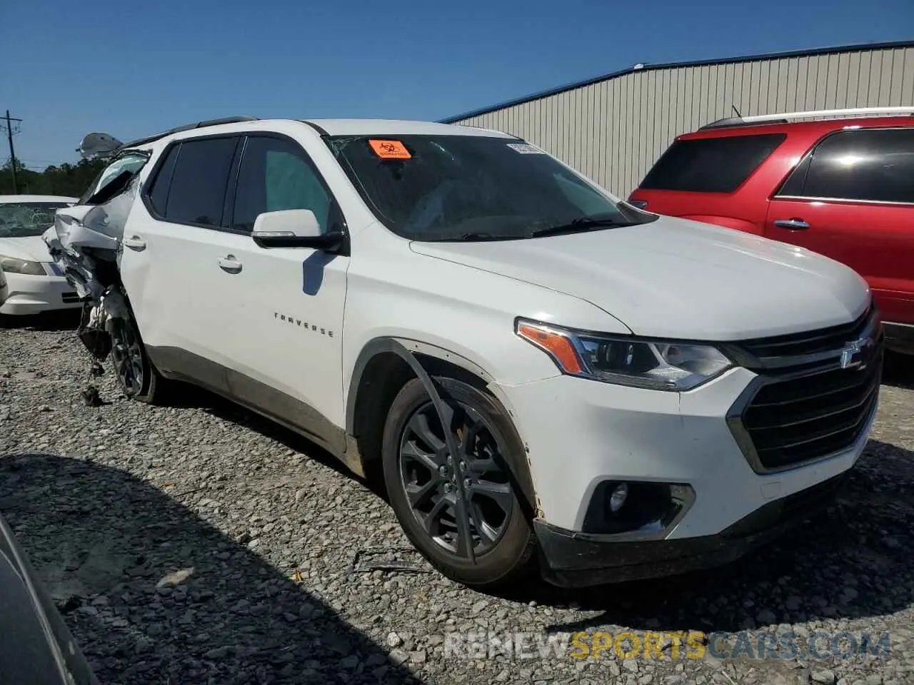 4 fotografías del automóvil dañado 1GNERJKW2LJ160440 CHEVROLET TRAVERSE 2020