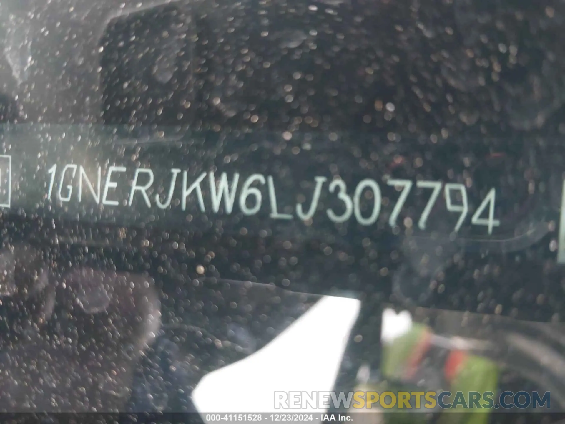 9 fotografías del automóvil dañado 1GNERJKW6LJ307794 CHEVROLET TRAVERSE 2020