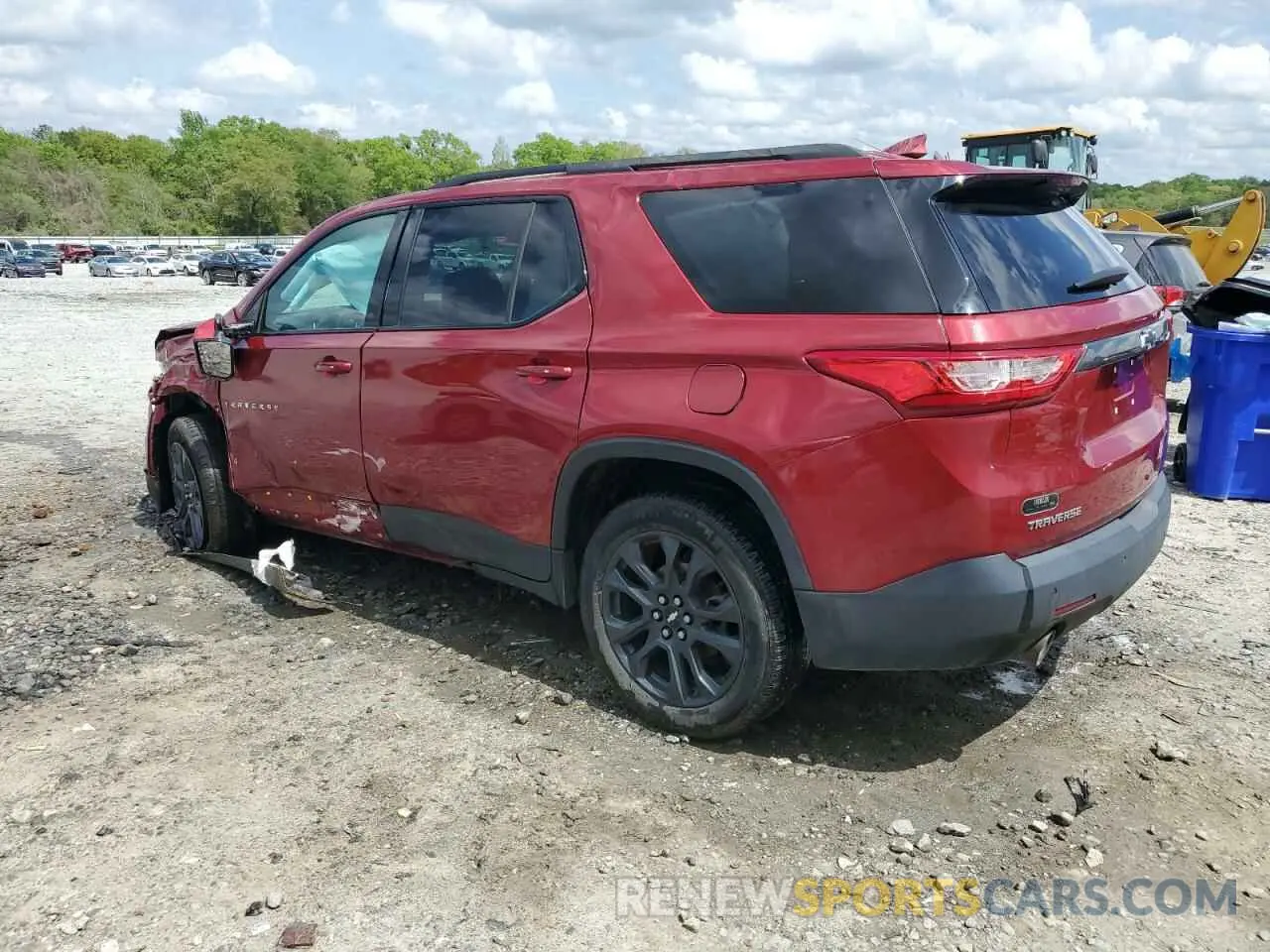 2 fotografías del automóvil dañado 1GNERJKWXLJ292751 CHEVROLET TRAVERSE 2020