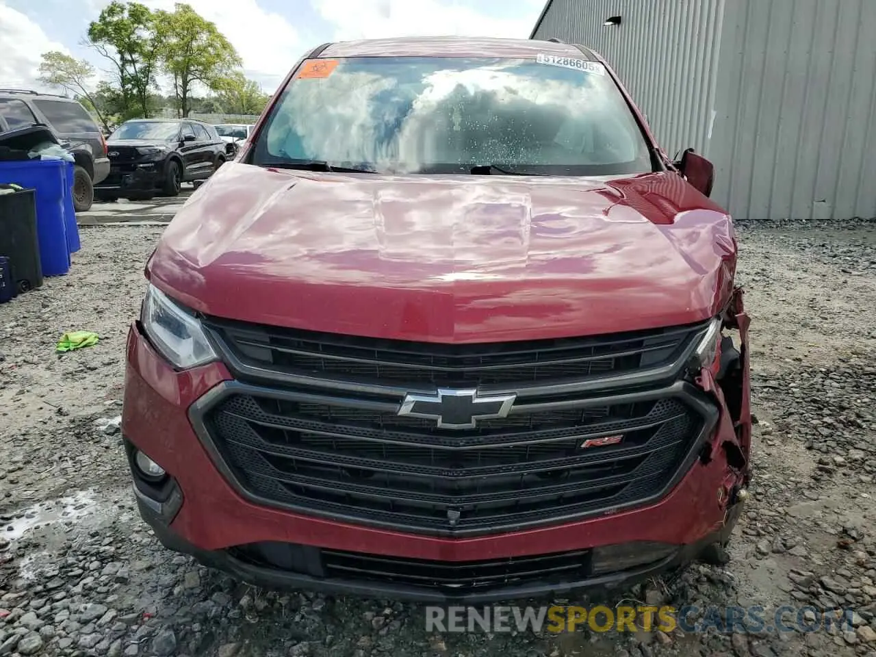 5 fotografías del automóvil dañado 1GNERJKWXLJ292751 CHEVROLET TRAVERSE 2020