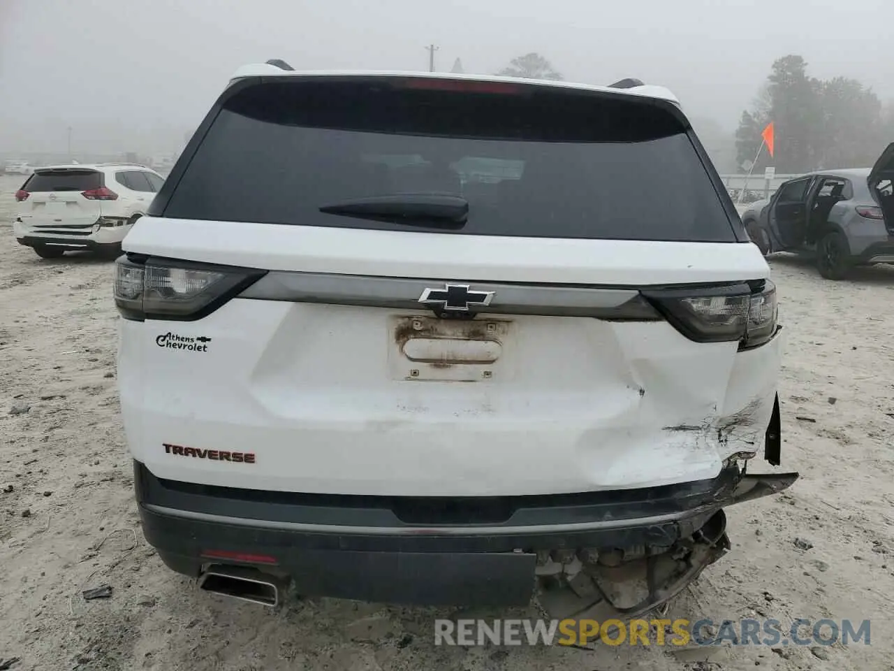 6 fotografías del automóvil dañado 1GNERKKW0LJ188338 CHEVROLET TRAVERSE 2020