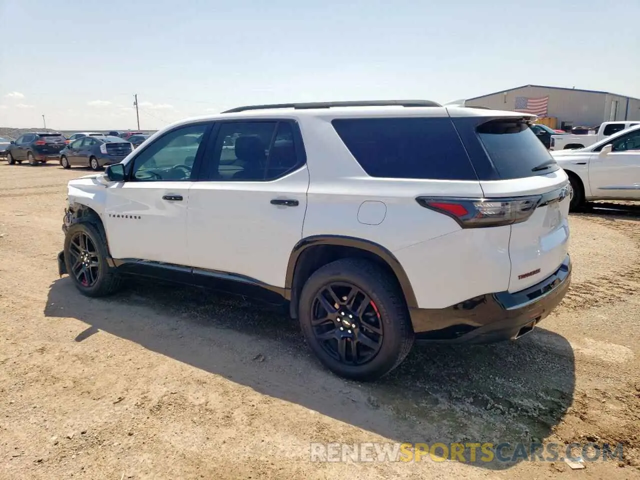 2 fotografías del automóvil dañado 1GNERKKW0LJ189120 CHEVROLET TRAVERSE 2020