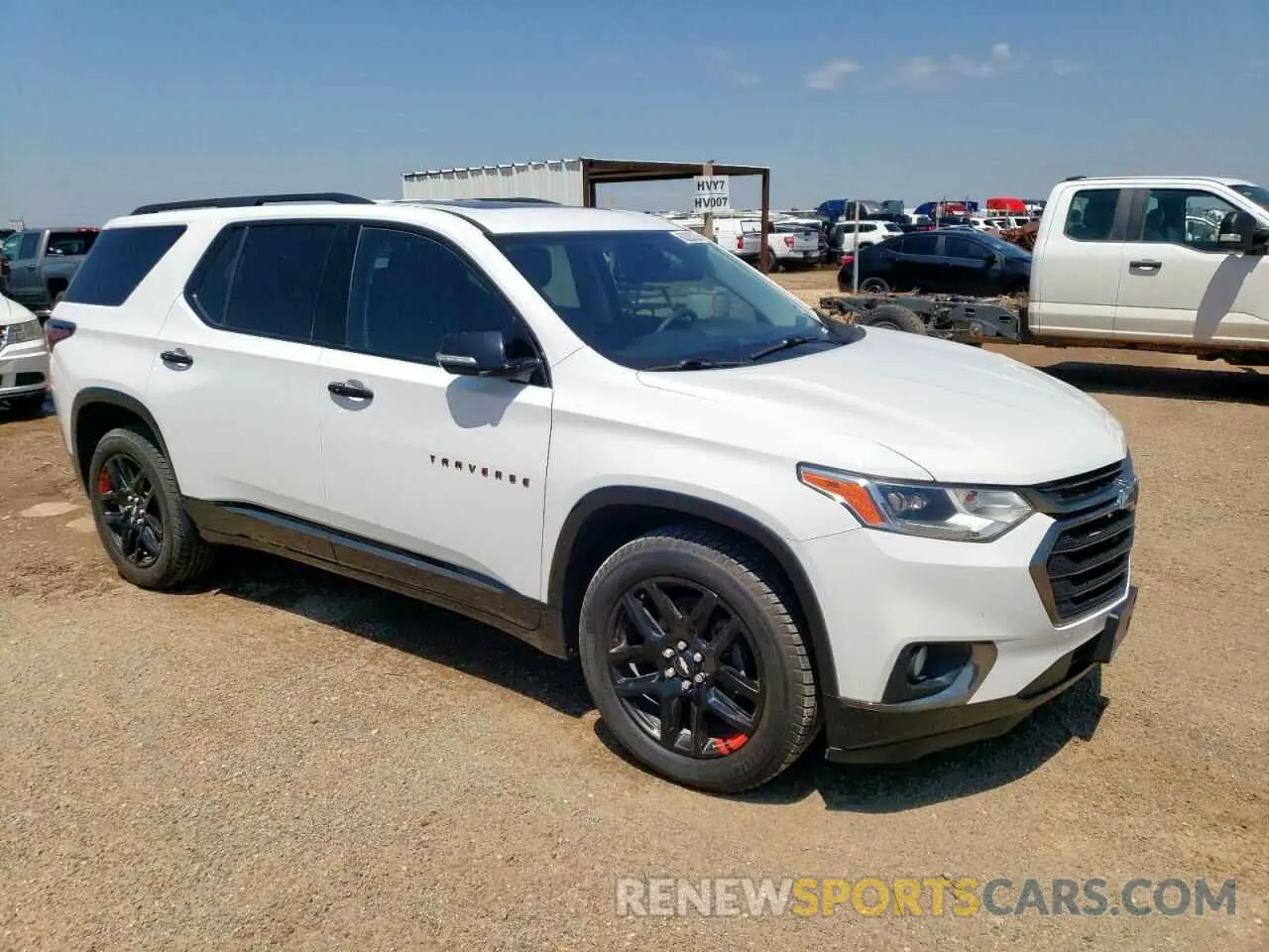 4 fotografías del automóvil dañado 1GNERKKW0LJ189120 CHEVROLET TRAVERSE 2020