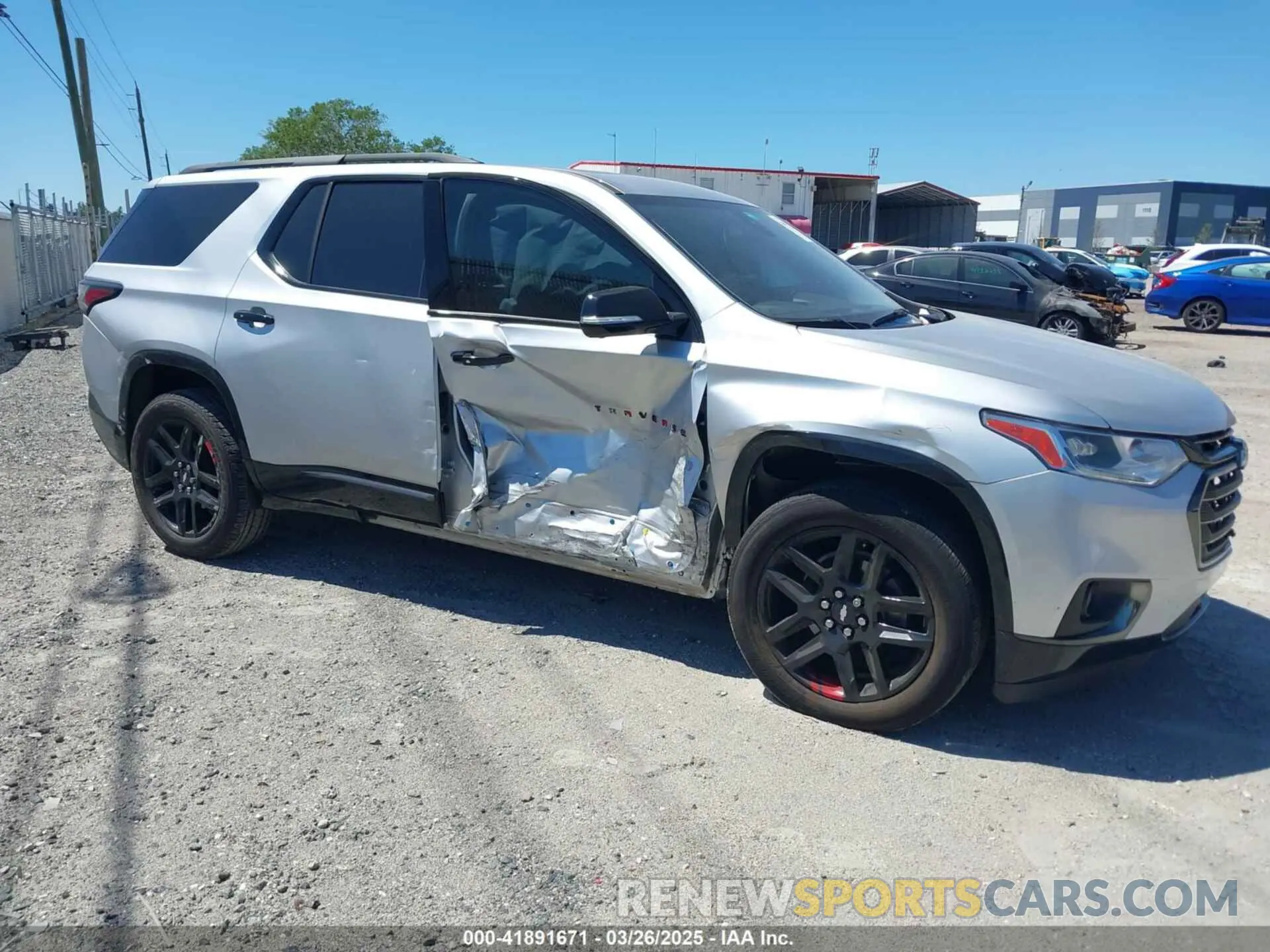 1 fotografías del automóvil dañado 1GNERKKW2LJ278087 CHEVROLET TRAVERSE 2020
