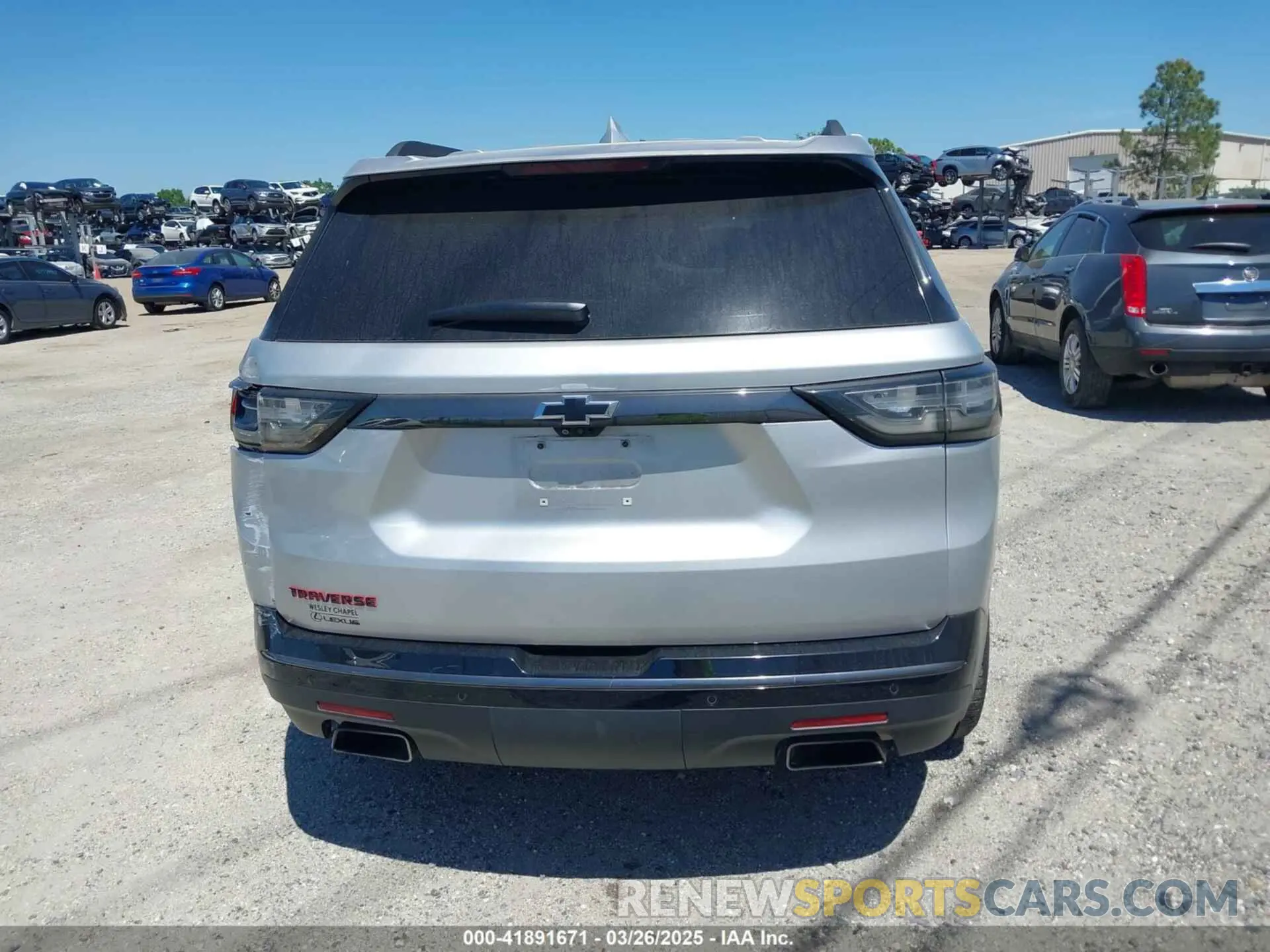 17 fotografías del automóvil dañado 1GNERKKW2LJ278087 CHEVROLET TRAVERSE 2020