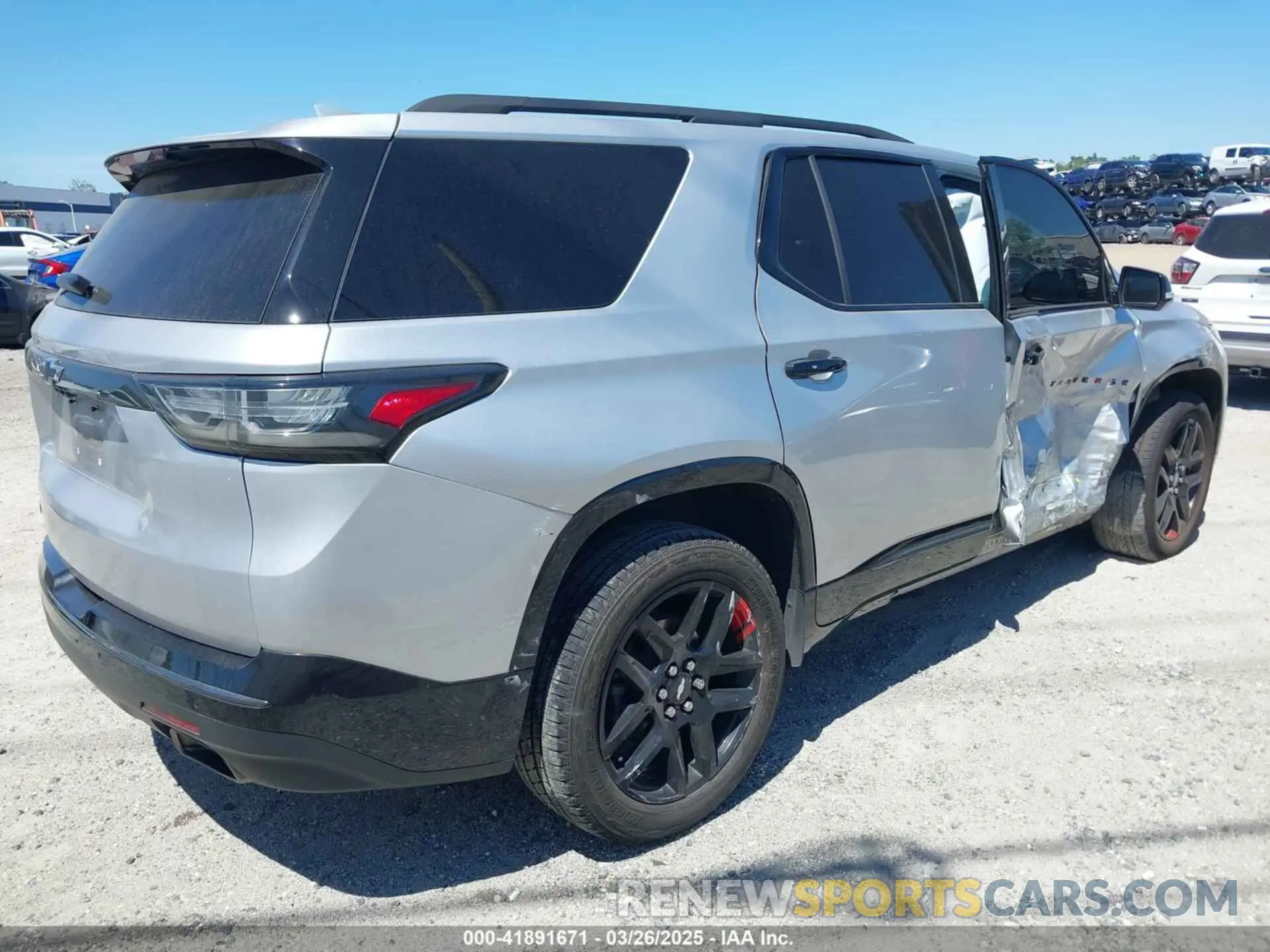 4 fotografías del automóvil dañado 1GNERKKW2LJ278087 CHEVROLET TRAVERSE 2020