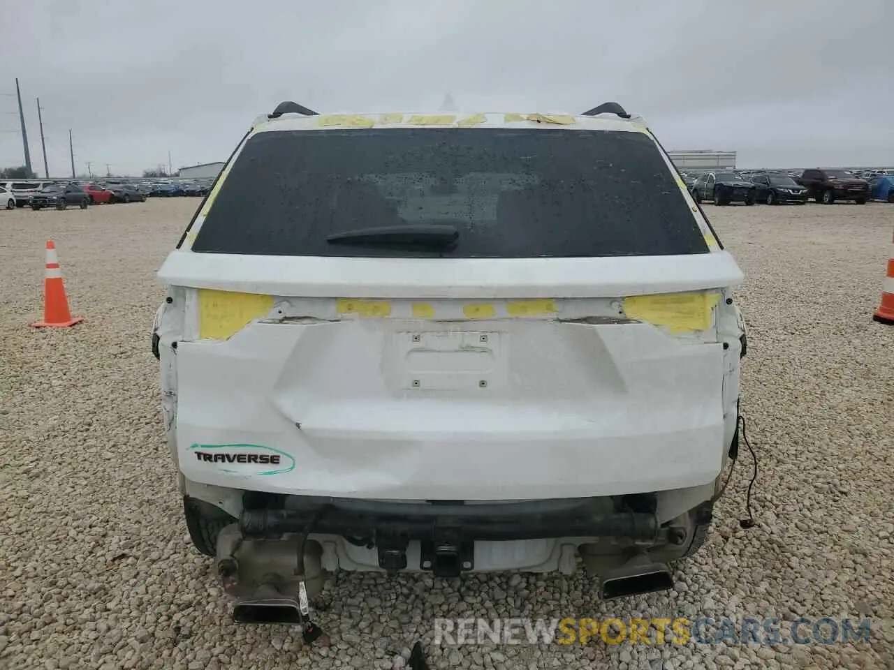 6 fotografías del automóvil dañado 1GNERKKW3LJ266840 CHEVROLET TRAVERSE 2020