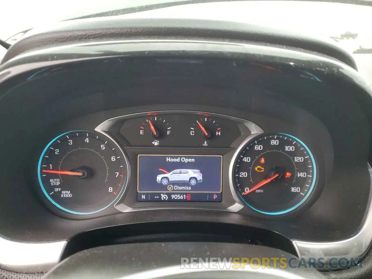 9 fotografías del automóvil dañado 1GNERKKW4LJ226783 CHEVROLET TRAVERSE 2020