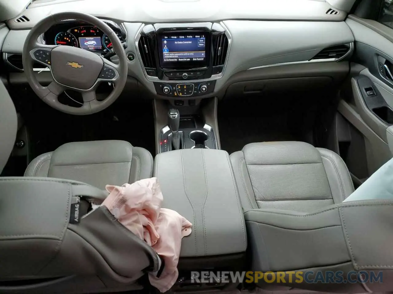 8 fotografías del automóvil dañado 1GNERKKWXLJ184992 CHEVROLET TRAVERSE 2020