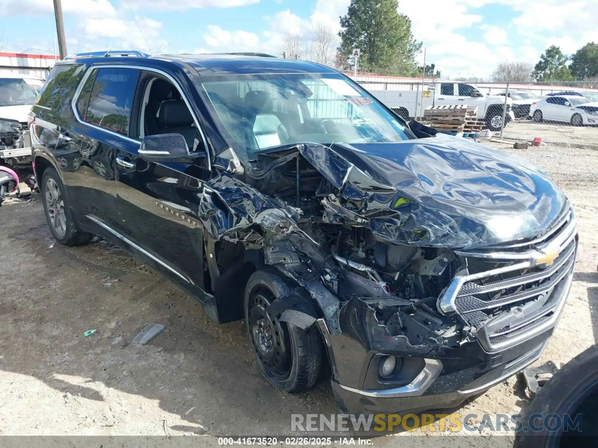1 fotografías del automóvil dañado 1GNERKKWXLJ185222 CHEVROLET TRAVERSE 2020