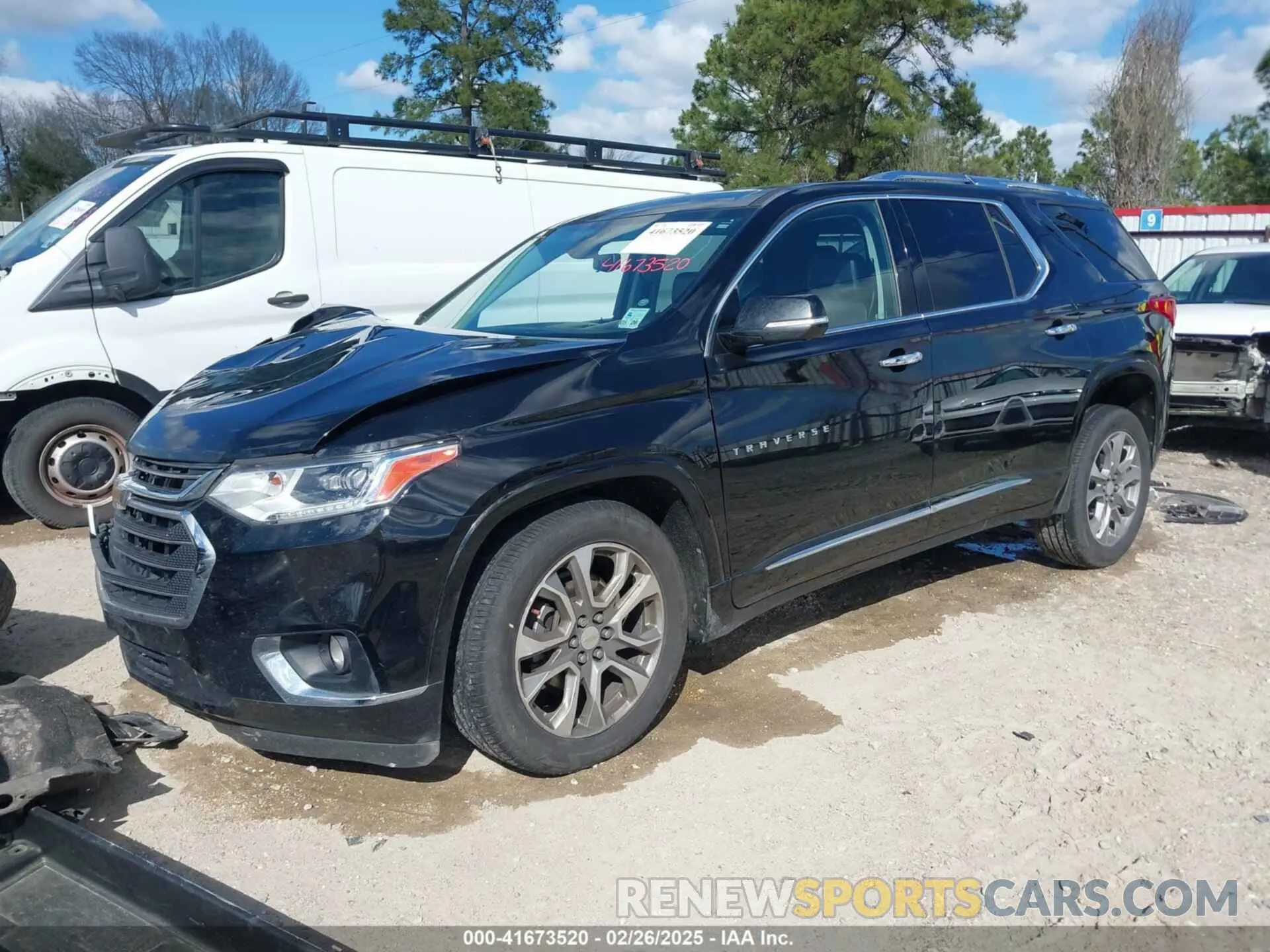 2 fotografías del automóvil dañado 1GNERKKWXLJ185222 CHEVROLET TRAVERSE 2020