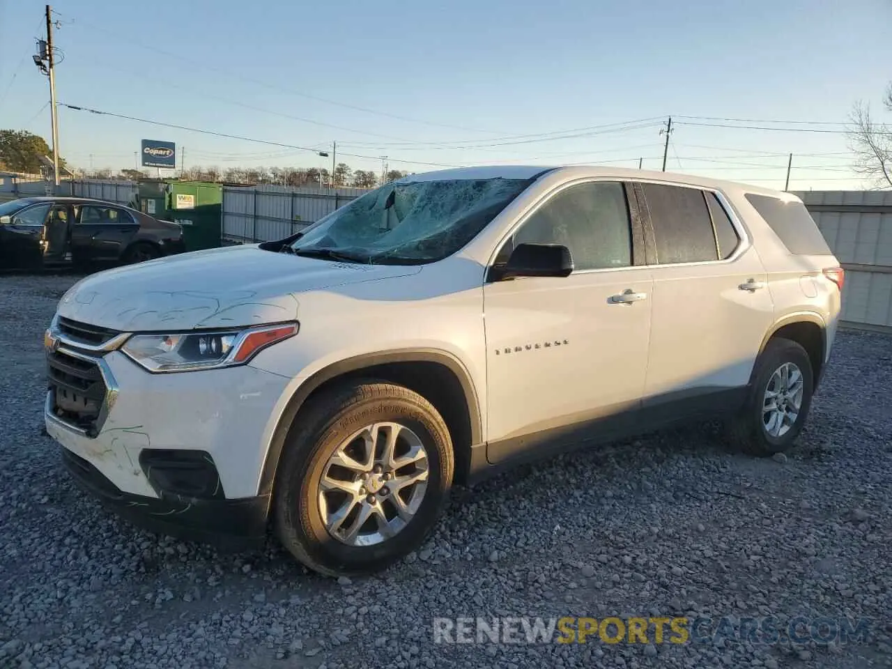 1 fotografías del automóvil dañado 1GNERLKW2LJ249002 CHEVROLET TRAVERSE 2020