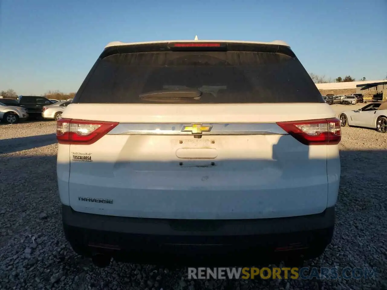 6 fotografías del automóvil dañado 1GNERLKW2LJ249002 CHEVROLET TRAVERSE 2020