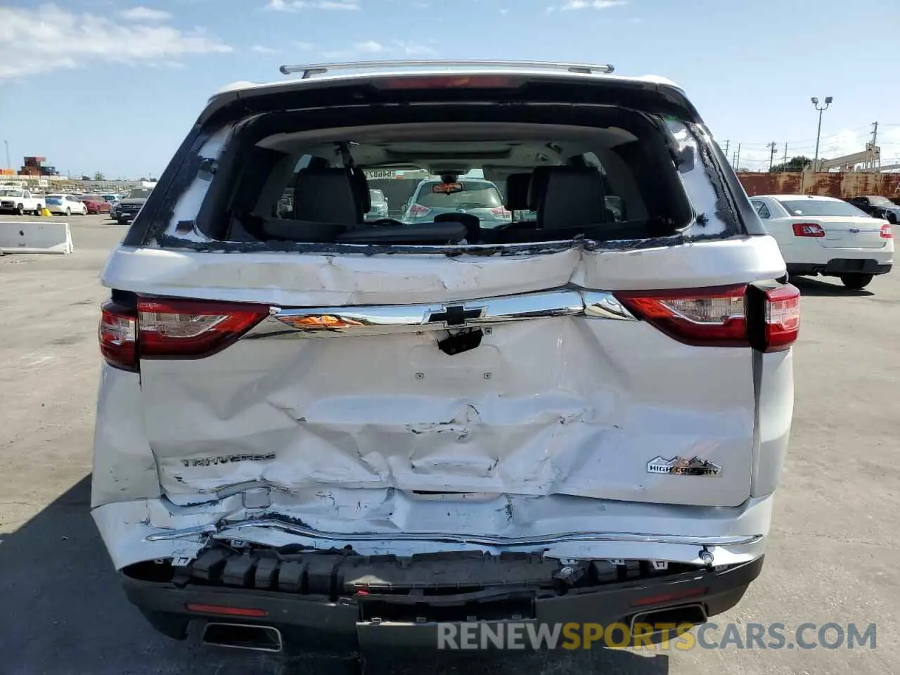 6 fotografías del automóvil dañado 1GNERNKW2LJ222572 CHEVROLET TRAVERSE 2020