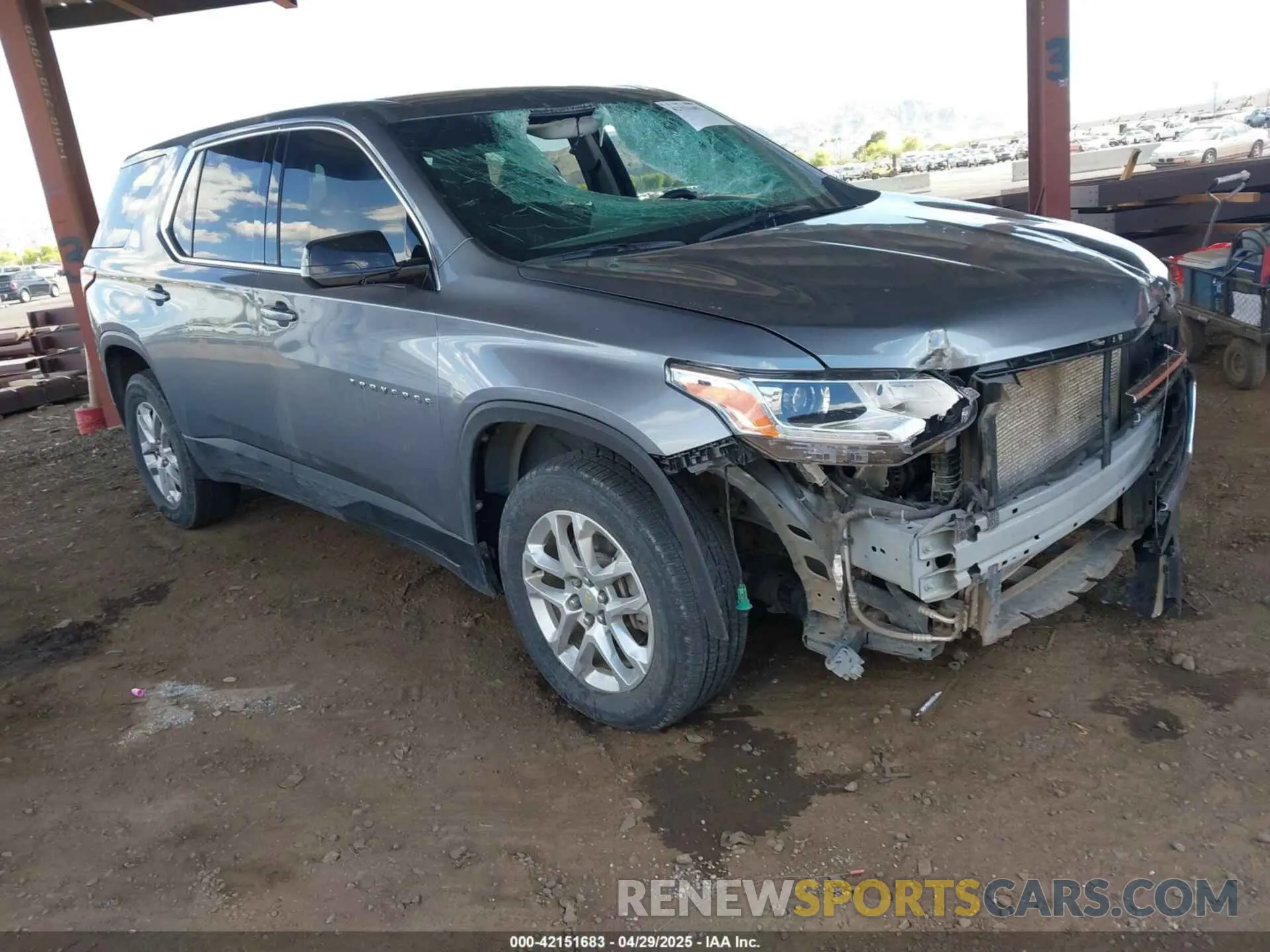 1 fotografías del automóvil dañado 1GNEVFKW2LJ238353 CHEVROLET TRAVERSE 2020