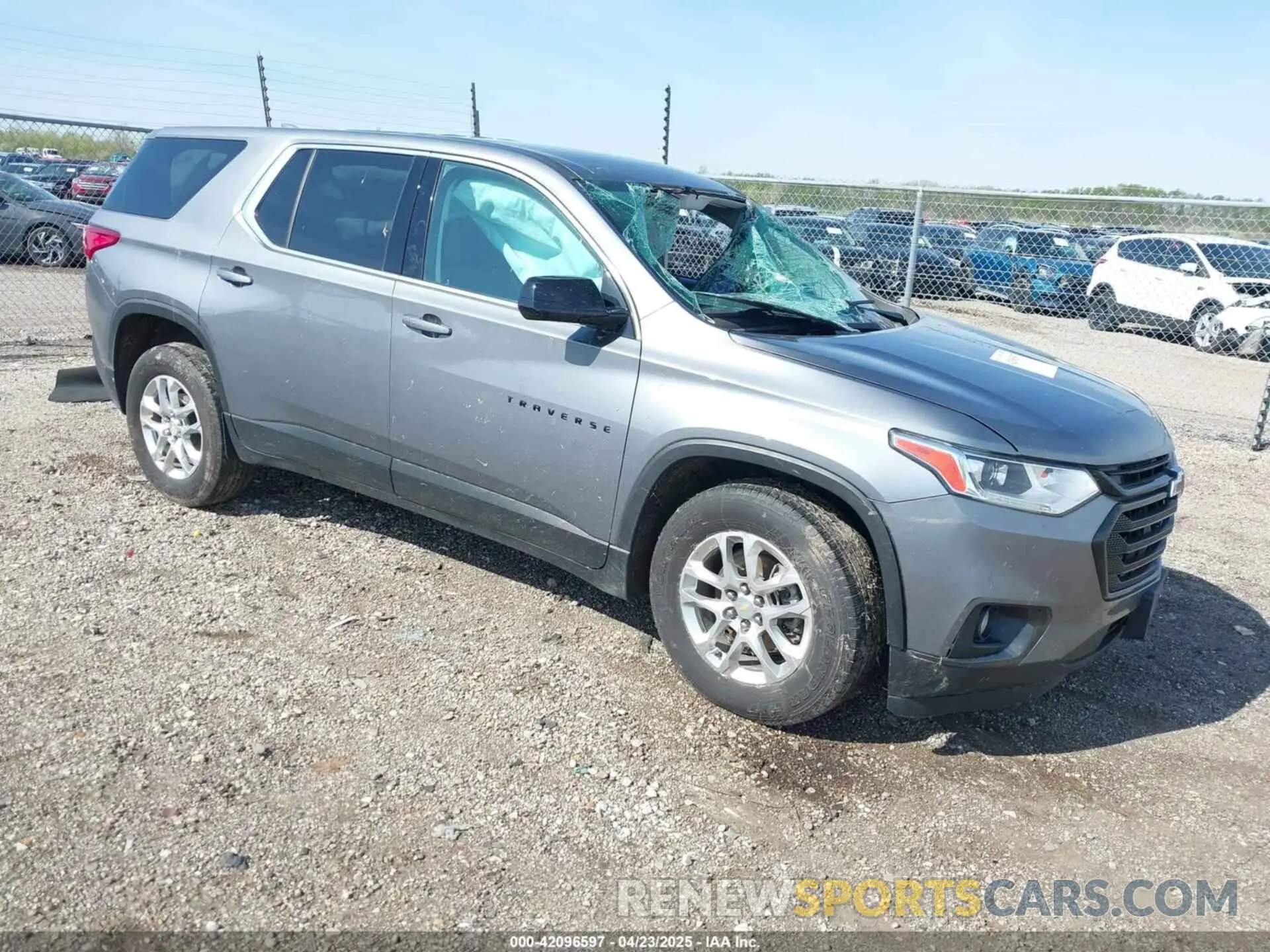 1 fotografías del automóvil dañado 1GNEVFKW4LJ311948 CHEVROLET TRAVERSE 2020