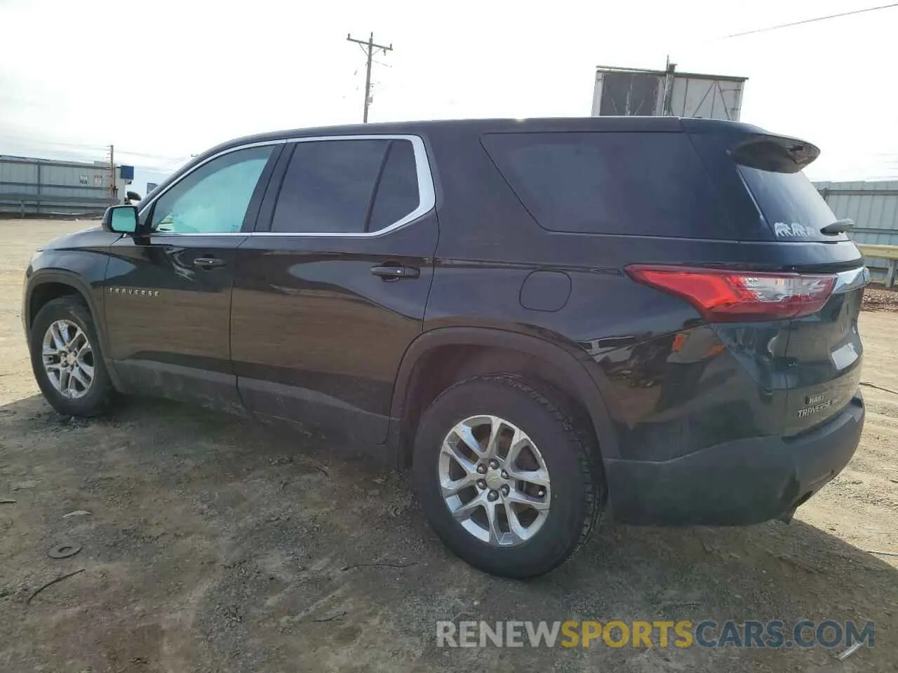 2 fotografías del automóvil dañado 1GNEVFKW7LJ154108 CHEVROLET TRAVERSE 2020