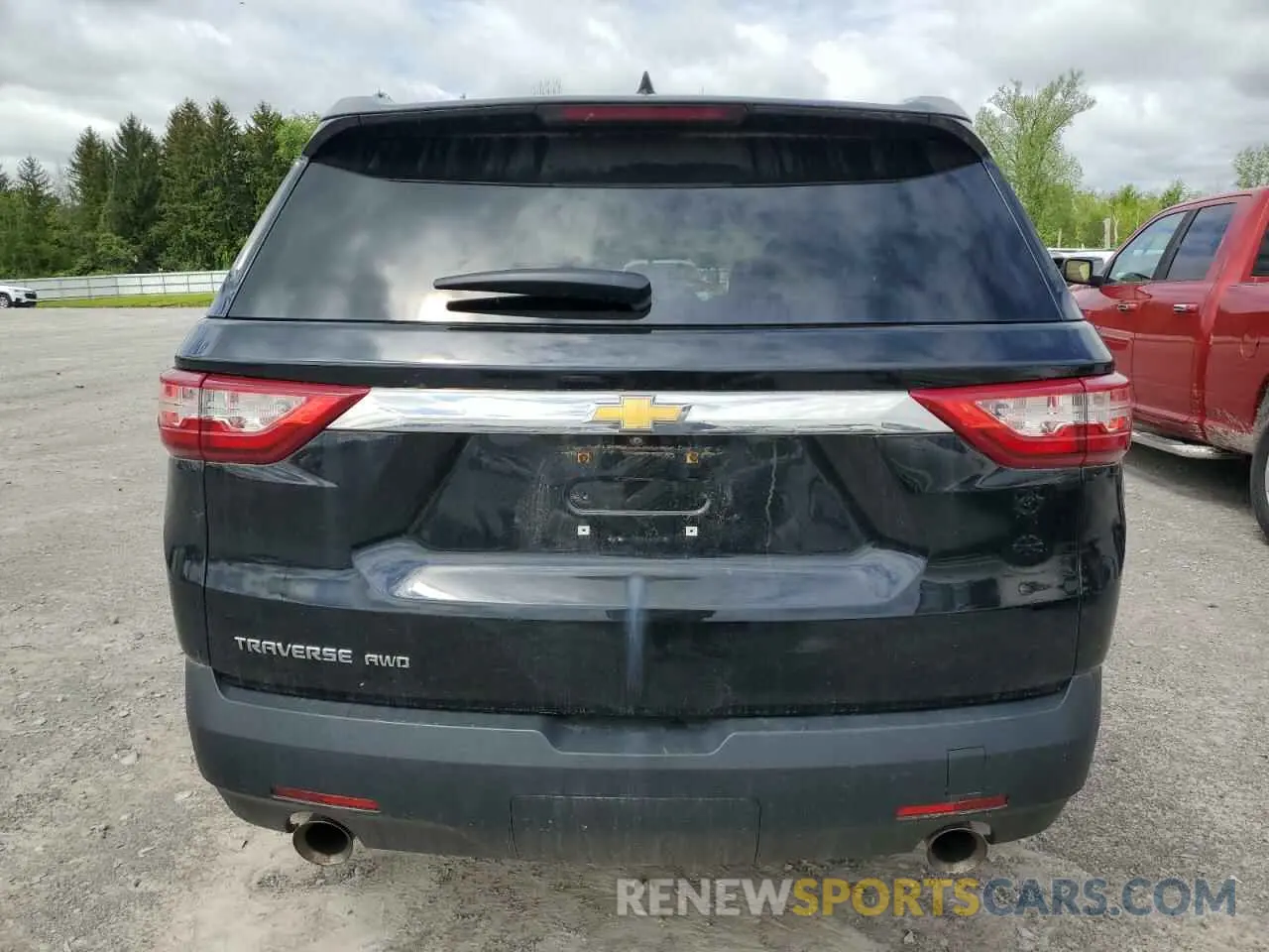 6 fotografías del automóvil dañado 1GNEVFKW8LJ123370 CHEVROLET TRAVERSE 2020