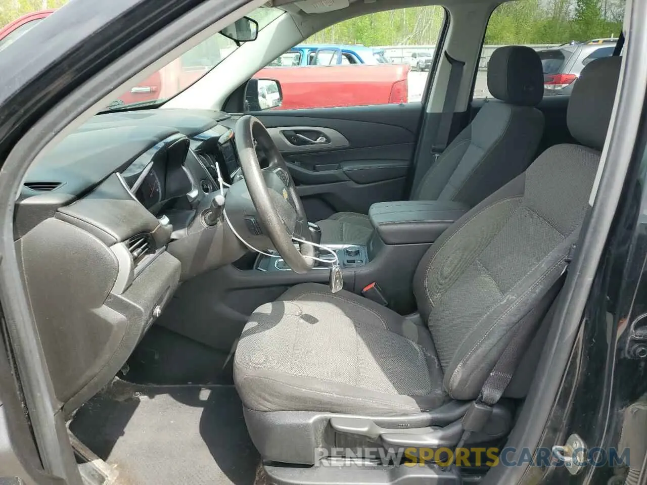 7 fotografías del automóvil dañado 1GNEVFKW8LJ123370 CHEVROLET TRAVERSE 2020